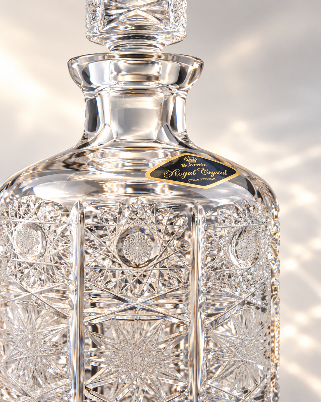 Royale Lace Perfume Decanter, Medium - Clear, Close-up