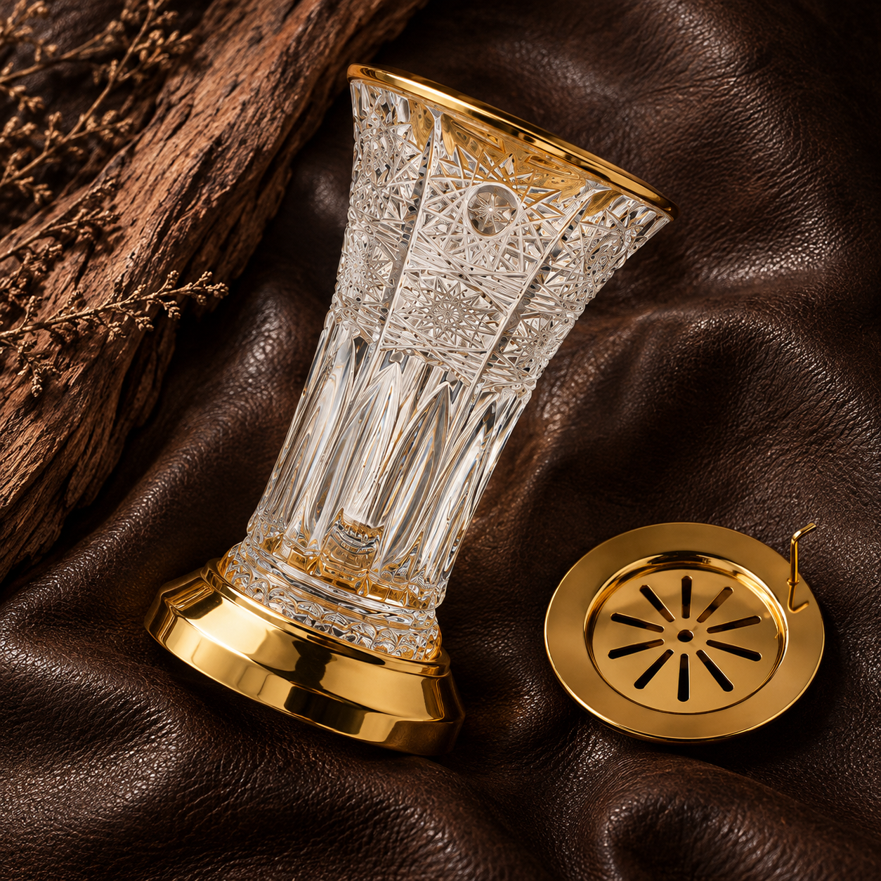 Lumière Trumpet Crystal Incense Burner, Lifestyle