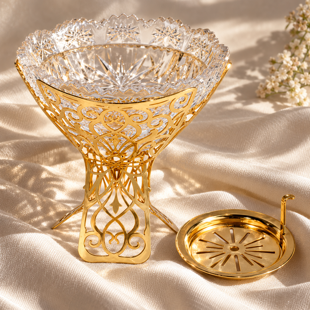 Andalus Arabesque Censer, Medium, Lifestyle