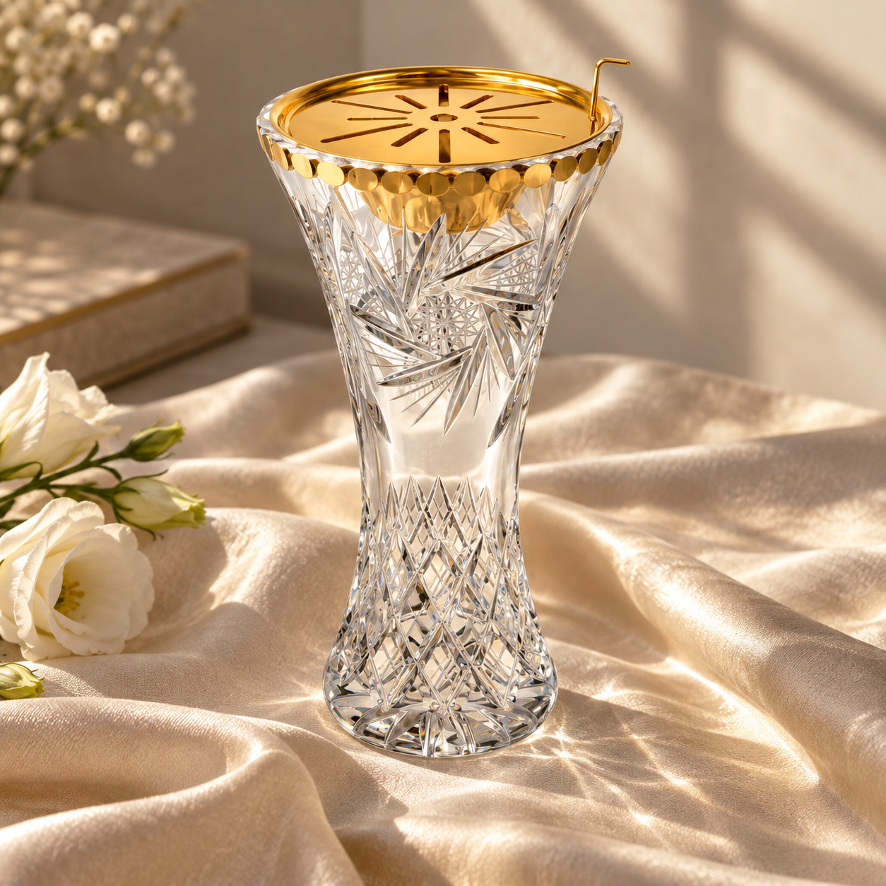 Sablier Crystal Incense Vase, Lifestyle