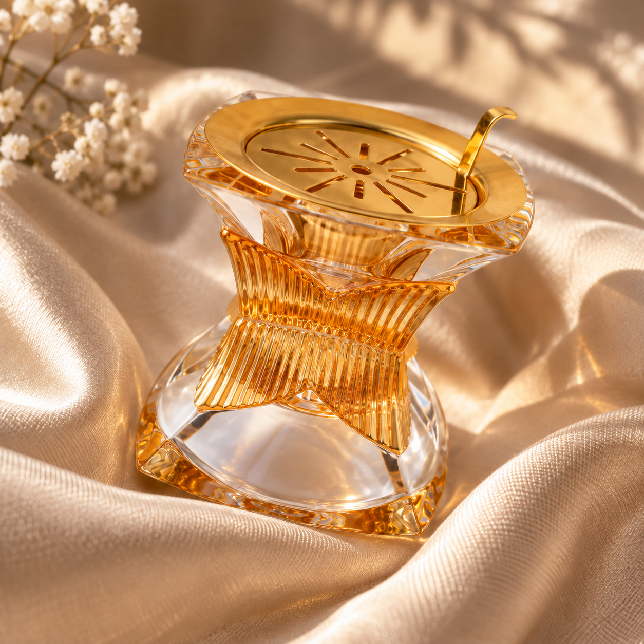 Ambre Soir Crystal Incense Burner, Lifestyle