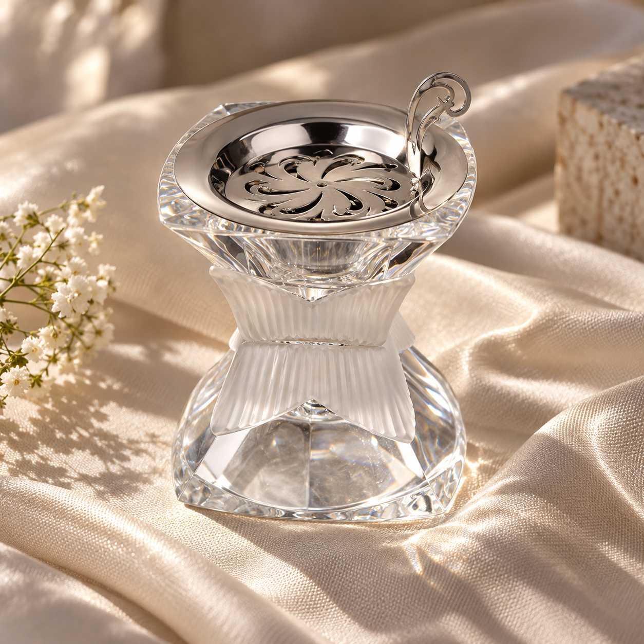 Neige Givré Crystal Incense Burner, Lifestyle