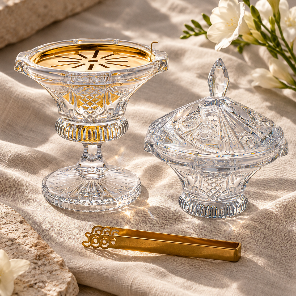 Cristal Pur Incense Burner Set, Lifestyle