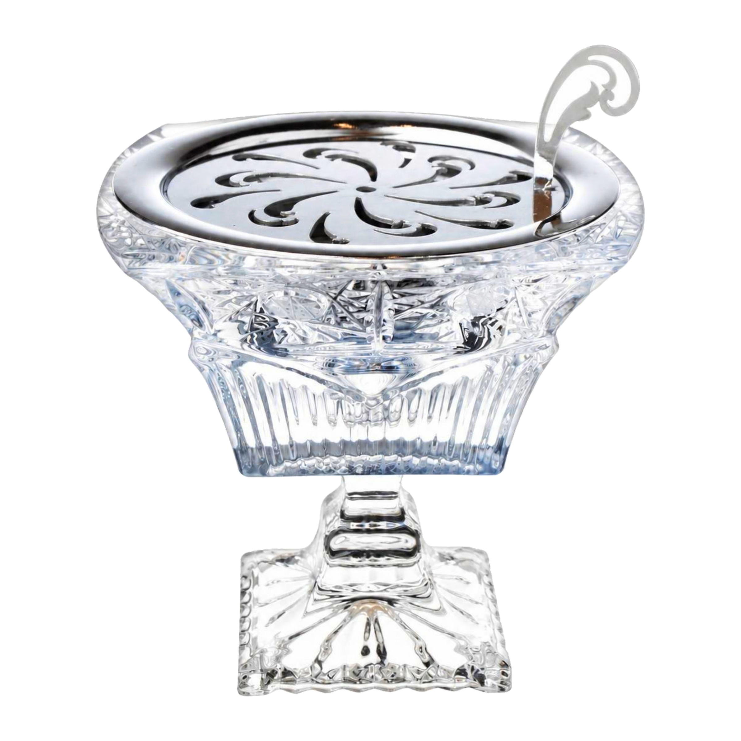Argent Chalice Crystal Incense Burner