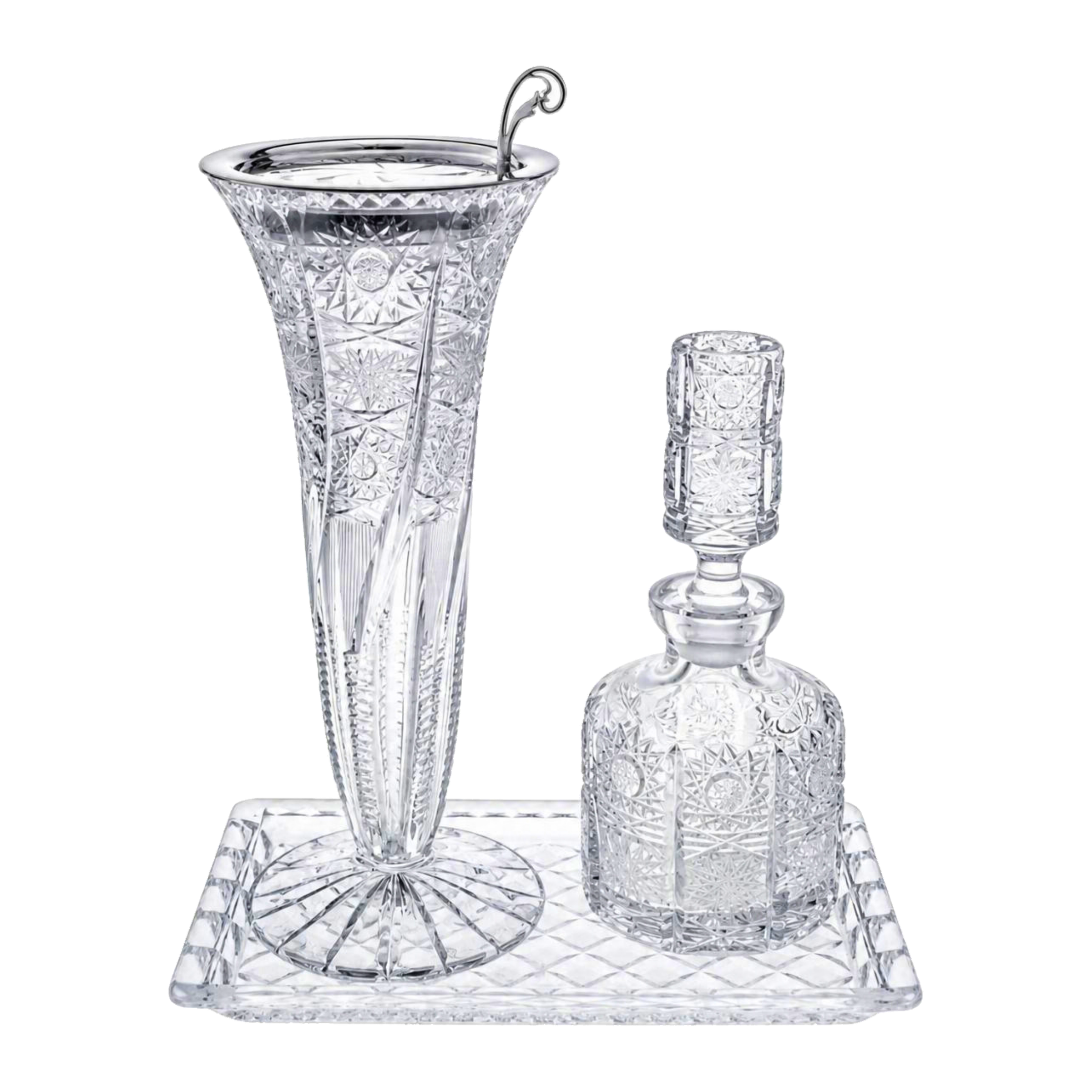 Aroma Trio Crystal Vanity Set, Crystal