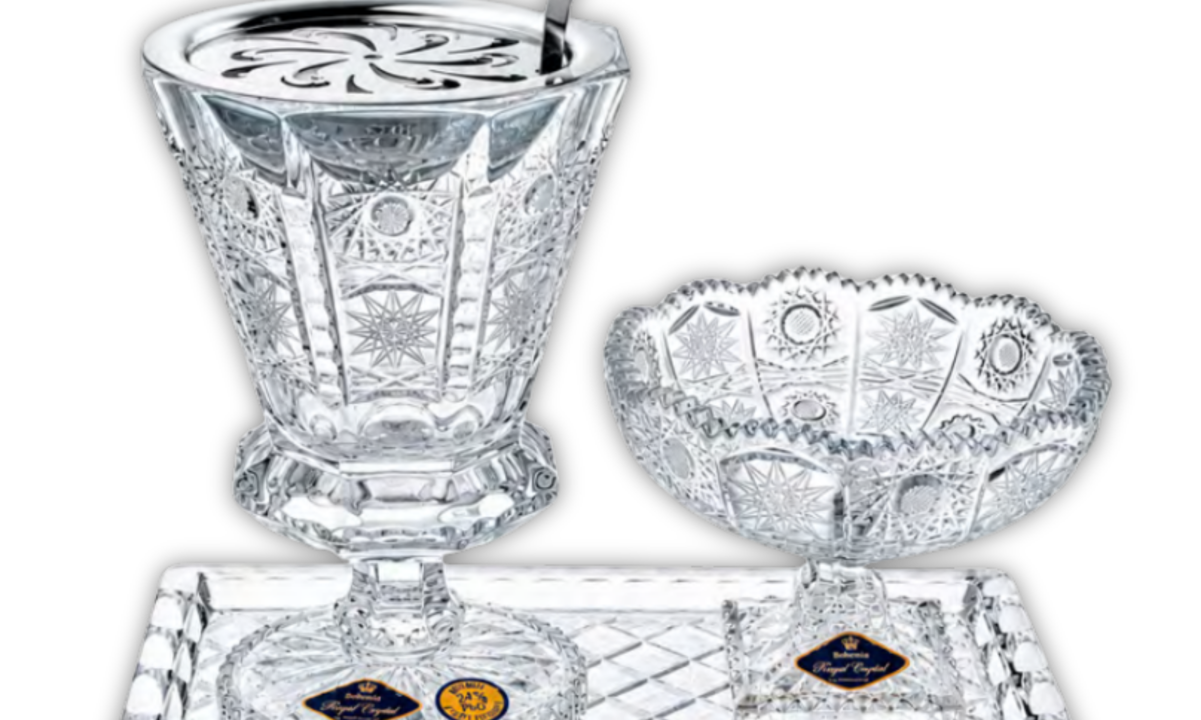 bohemia crystal dressing table set Vintage 1930s Art Deco Karl Palda Vanity of Three Pieces Vintage Bohemia Crystal Bedroom 7