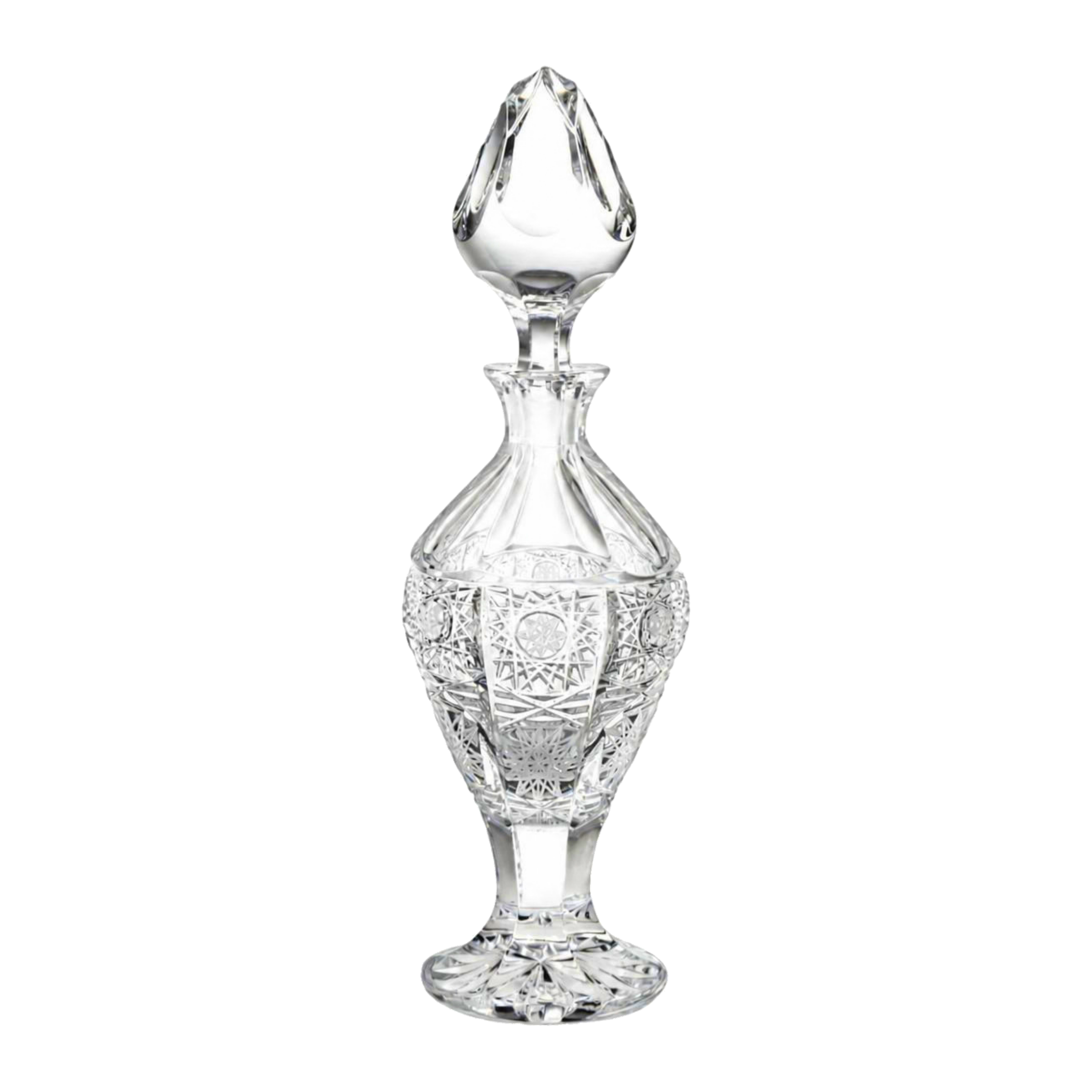Atelier Lace Perfume Flacon, Footed - Clear