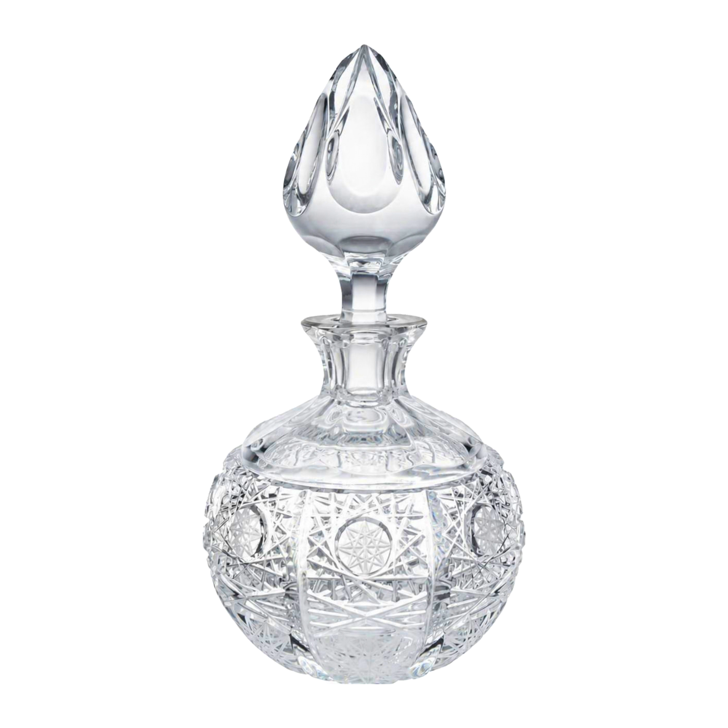 Atelier Lace Perfume Flacon, Round - Clear