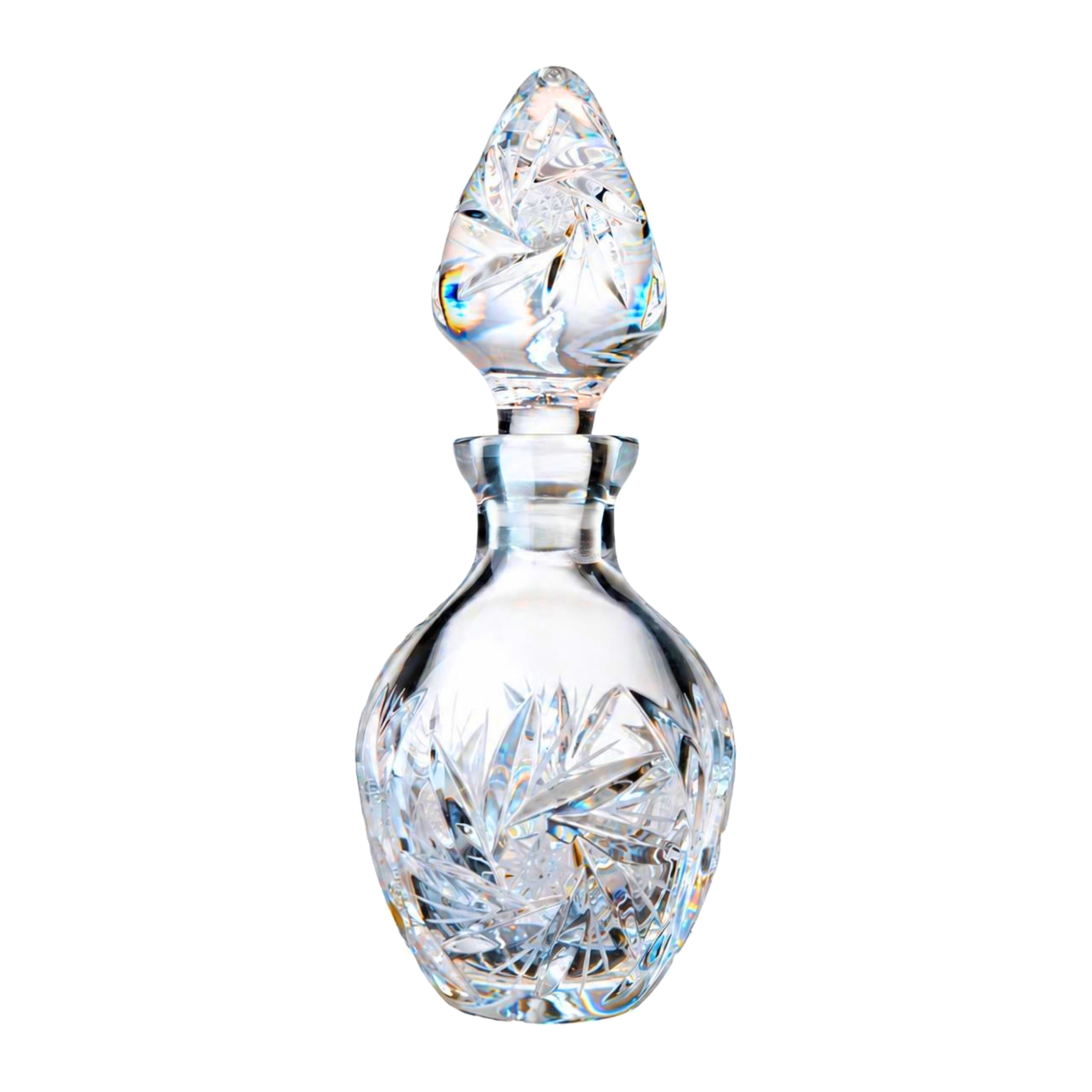 Atelier Pinwheel Perfume Flacon, Petite - Clear