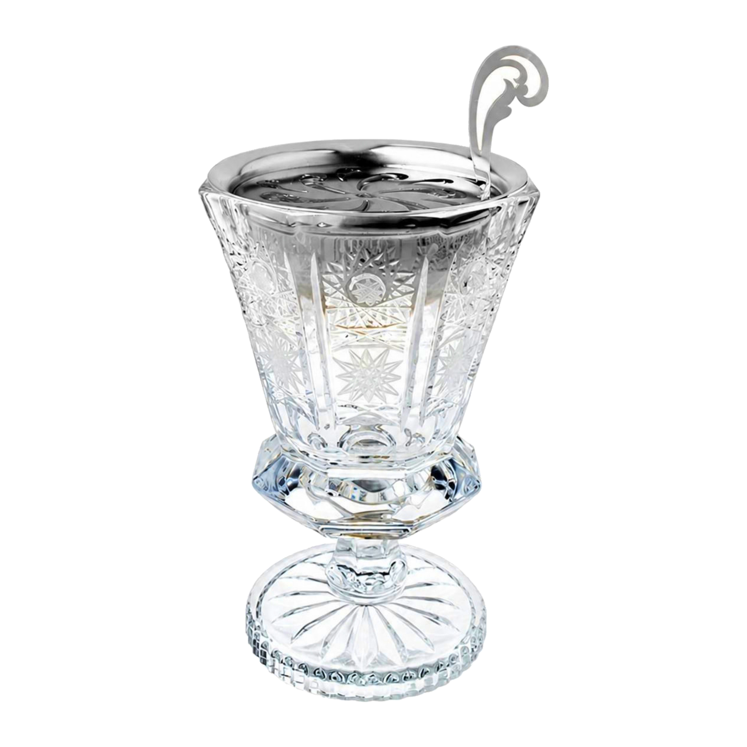 Belvedere Crystal Incense Goblet, Short