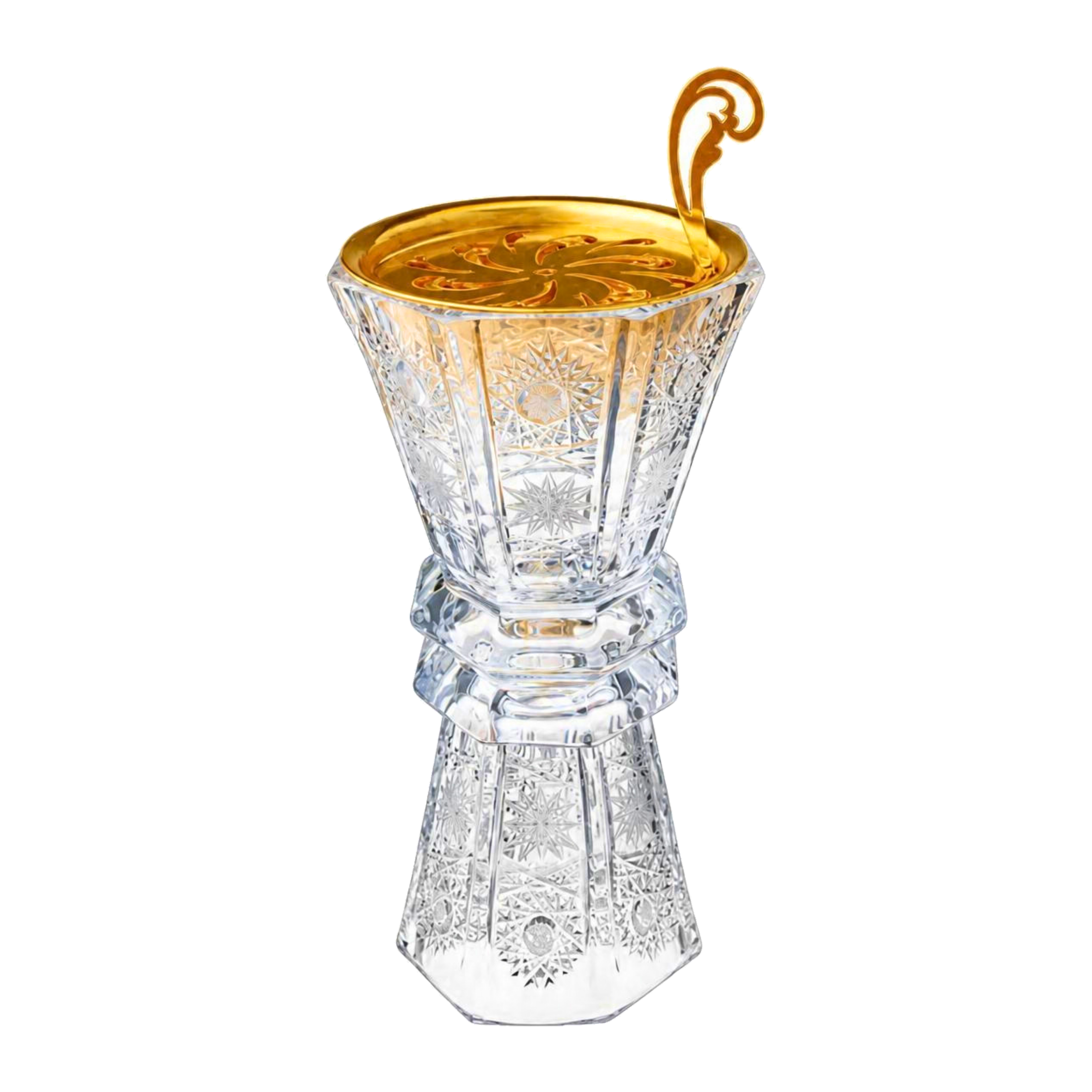 Belvedere Crystal Incense Goblet, Tall