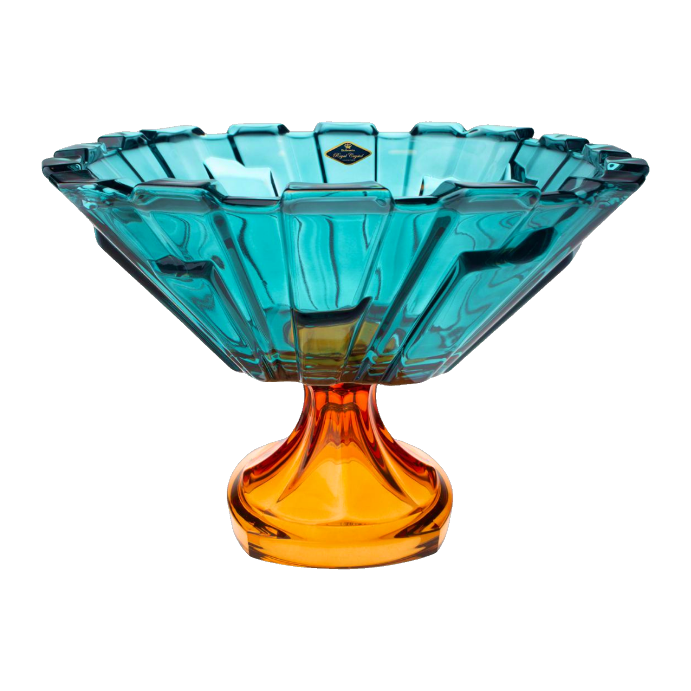 Bolero Crystal Bowl in Azur