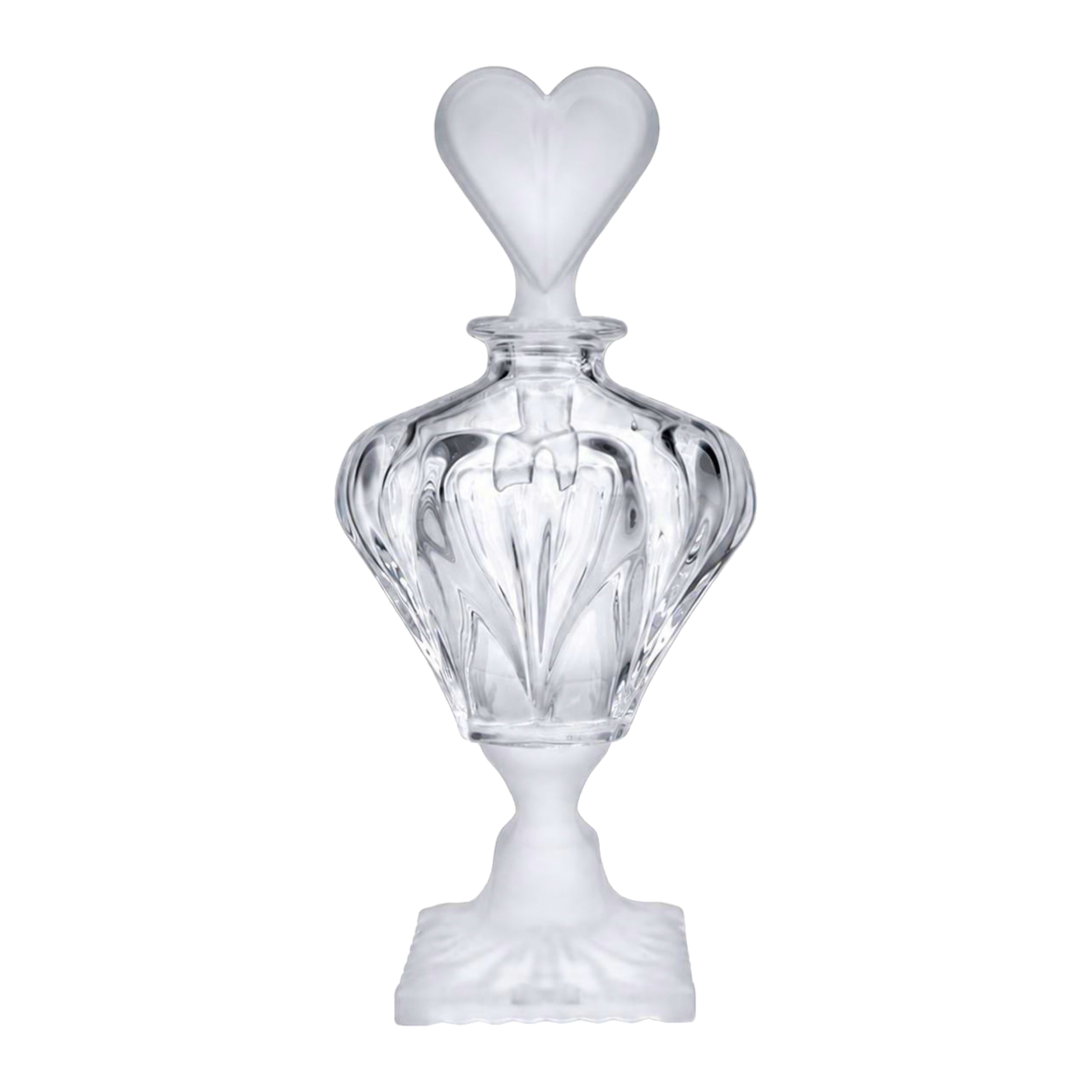 Coeur Footed Perfume Flacon - Mat