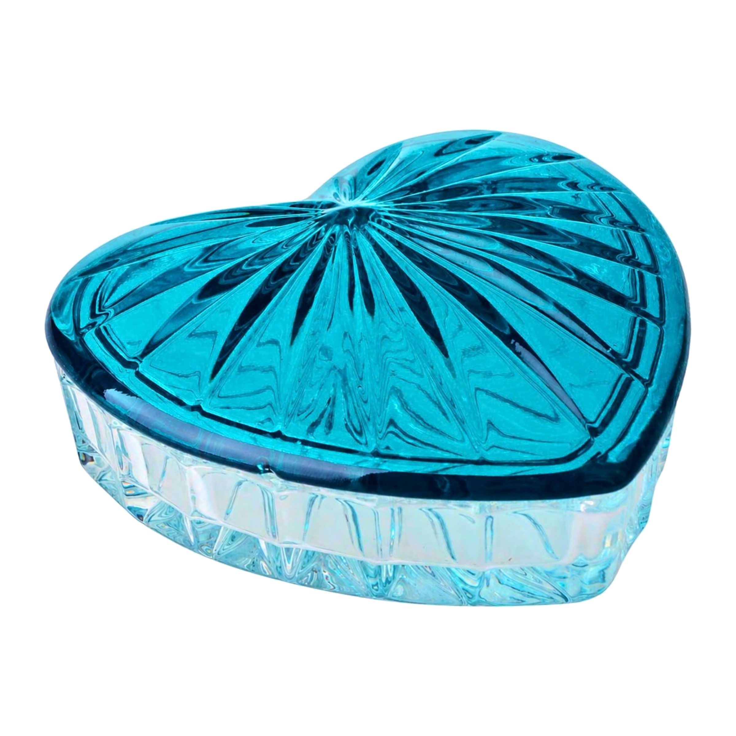 Coeur Heart Crystal Box - Aquamarine