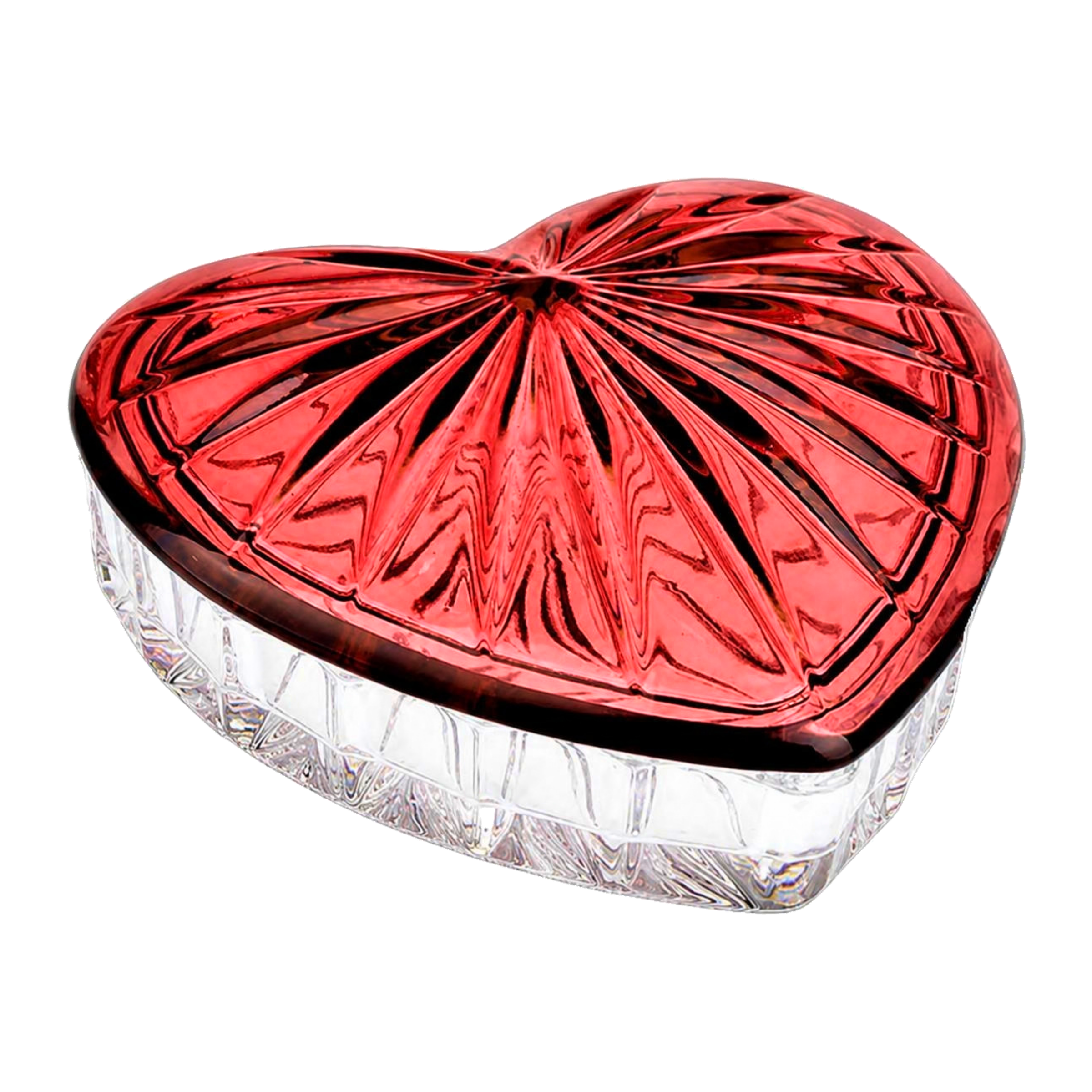 Coeur Heart Crystal Box - Rose