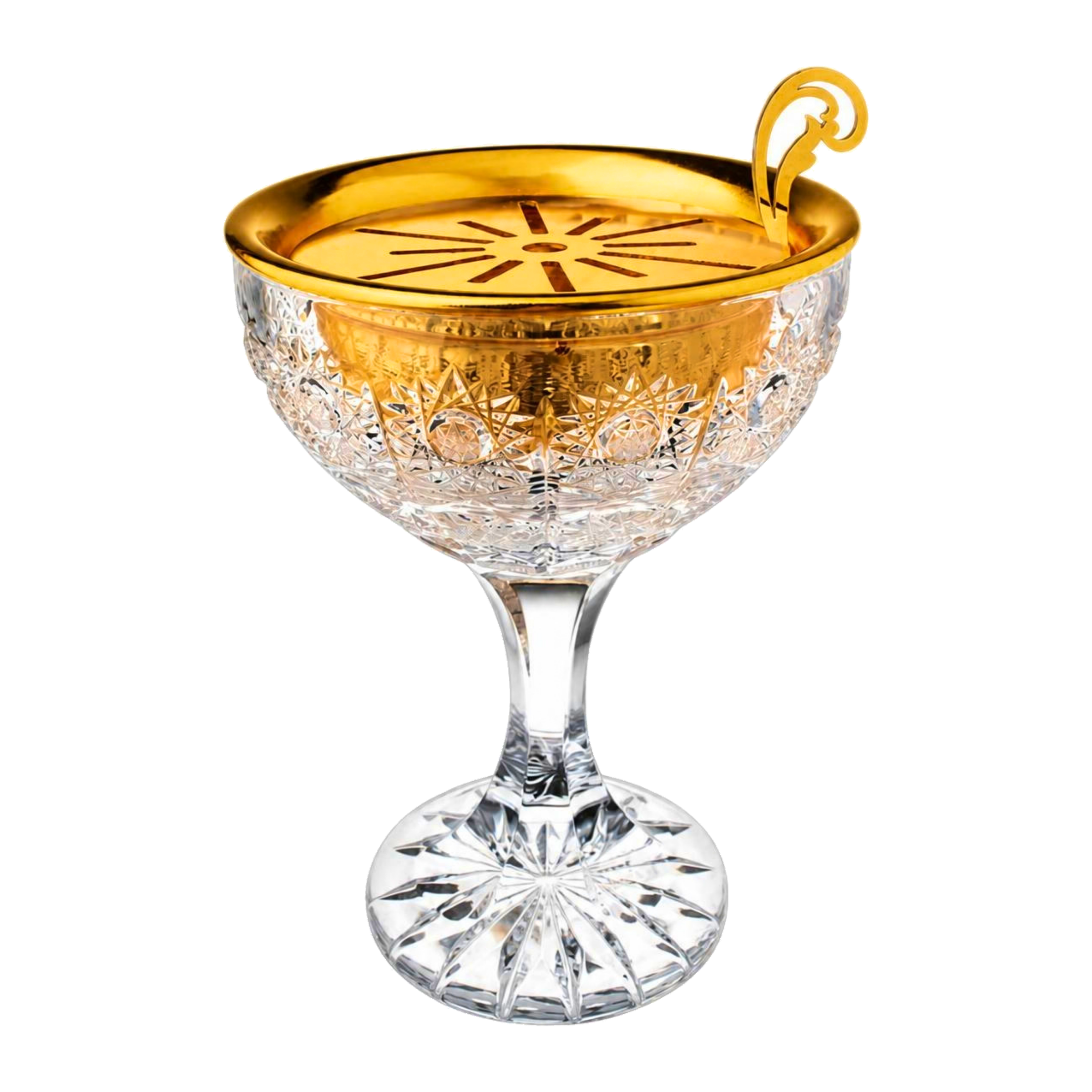 Coupelle Crystal Incense Goblet