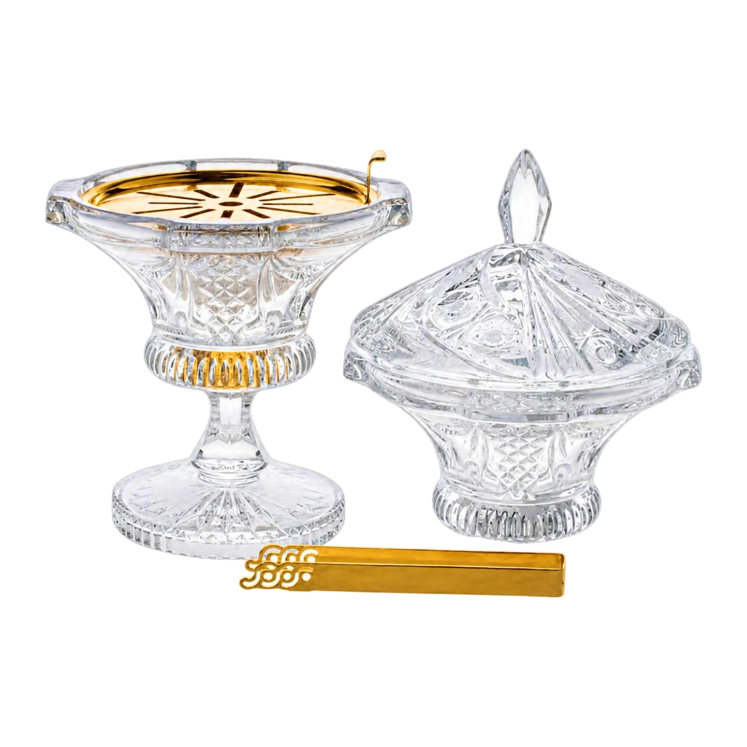 Cristal Pur Incense Burner Set