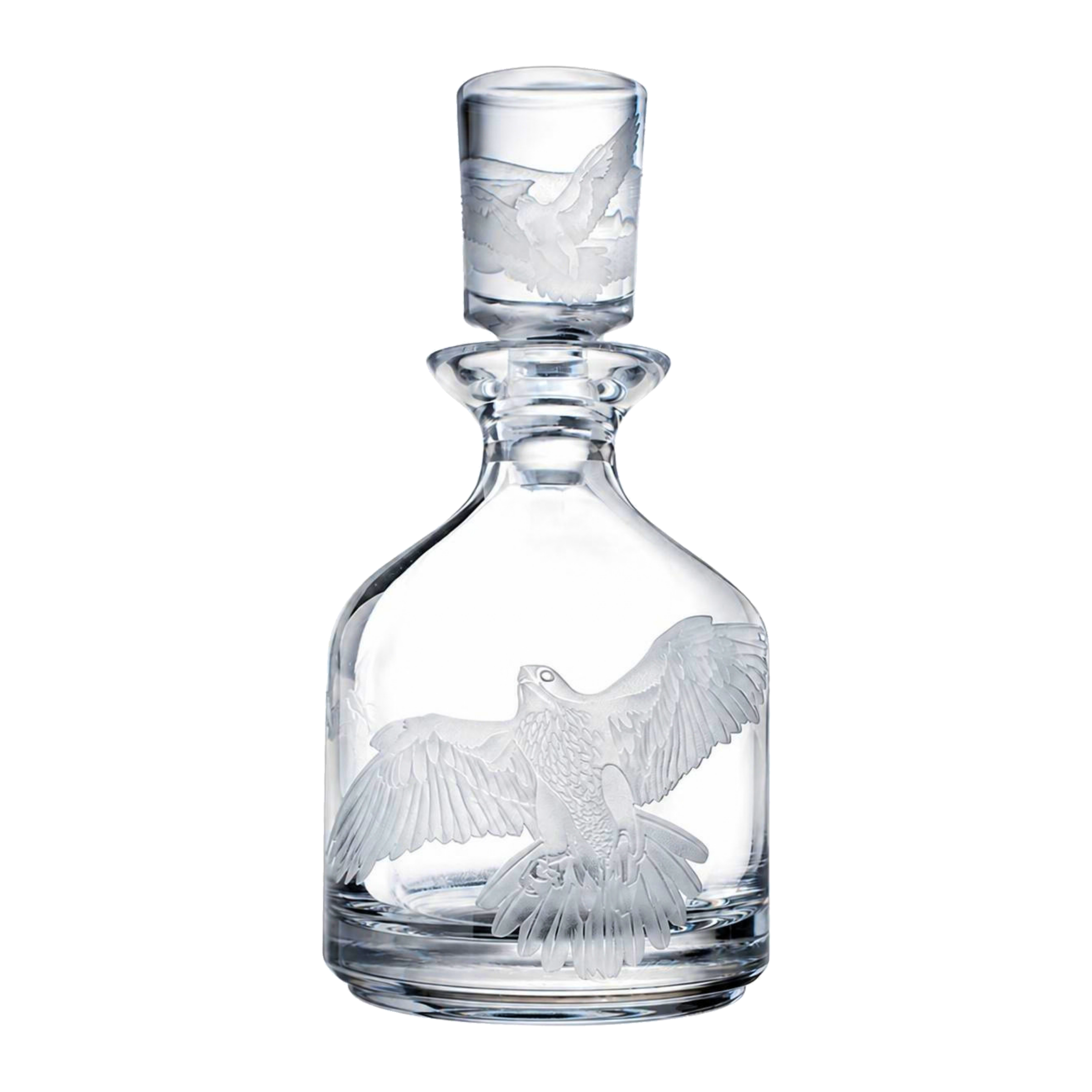 Grand Falcon Perfume Decanter - Clear