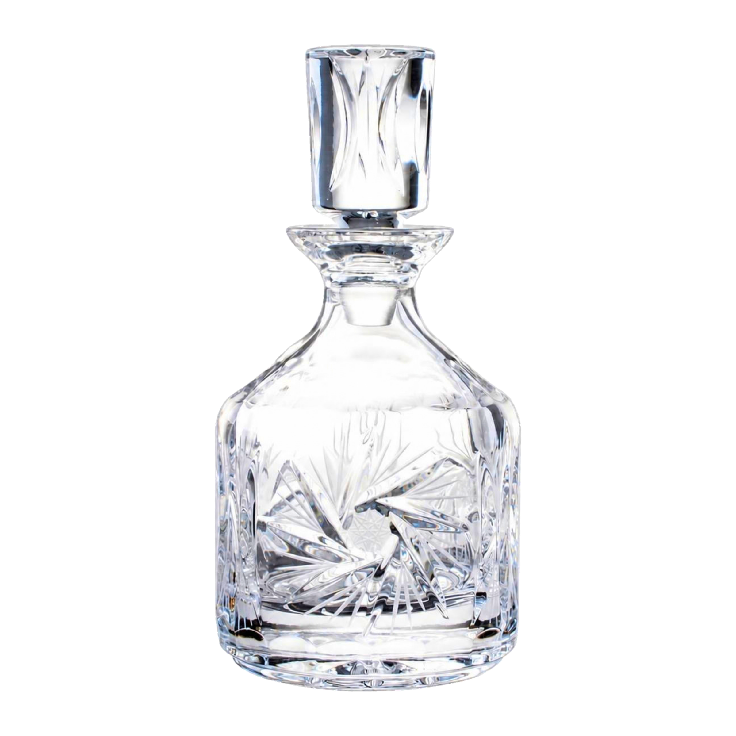 Grand Pinwheel Perfume Decanter - Clear