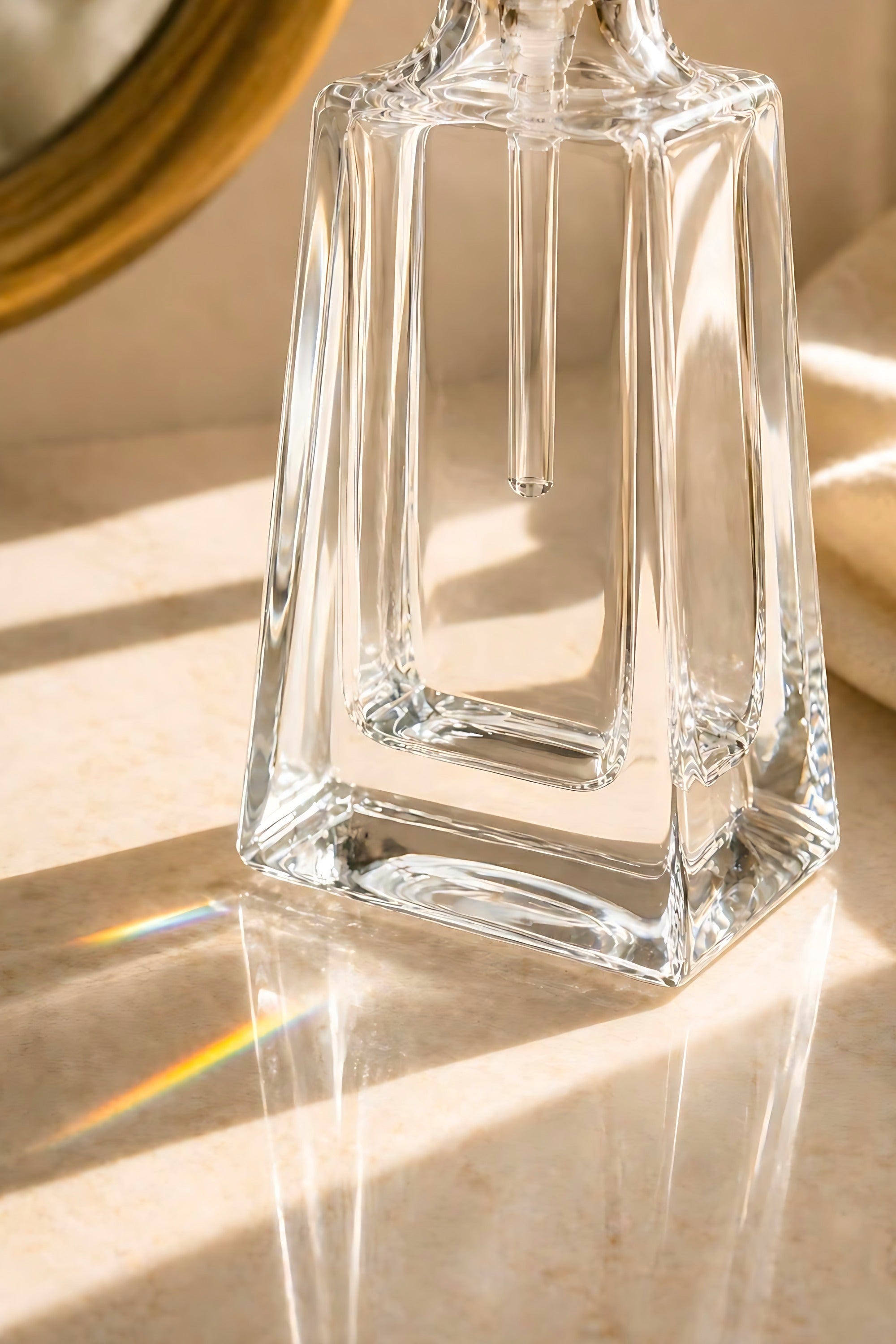Kathrene Perfume Flacon - Clear, Close Up