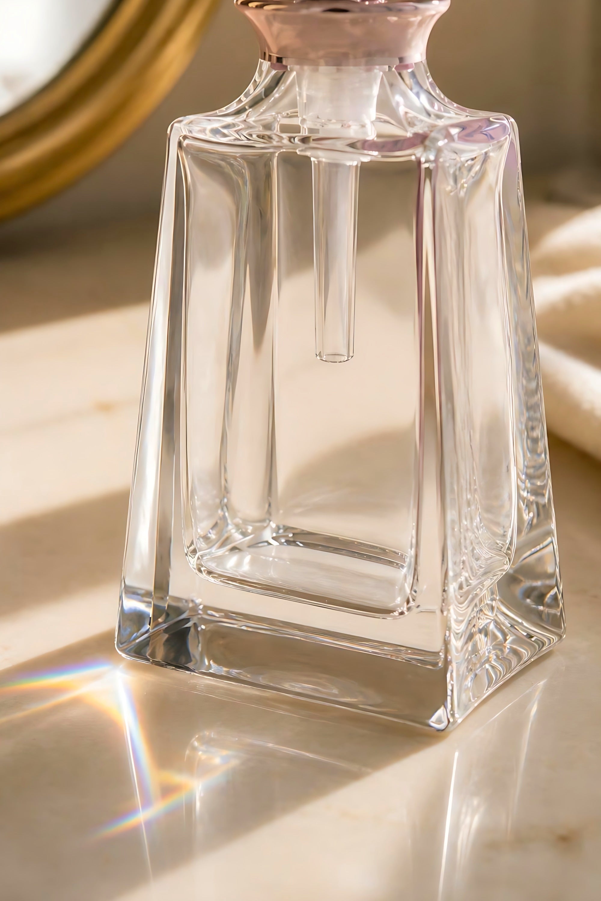 Kathrene Pinstripe Perfume Flacon - Platinum, Close Up
