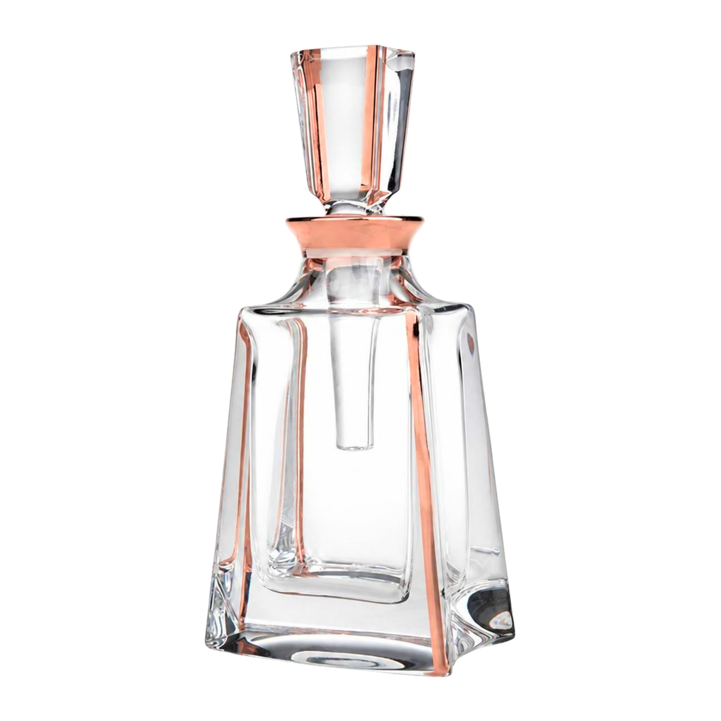 Kathrene Pinstripe Perfume Flacon - Platinum