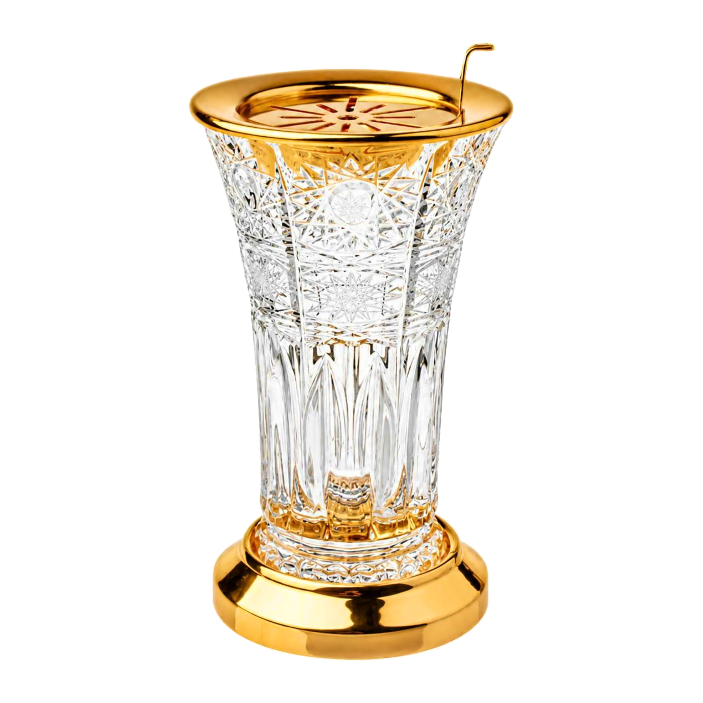 Lumière Trumpet Crystal Incense Burner