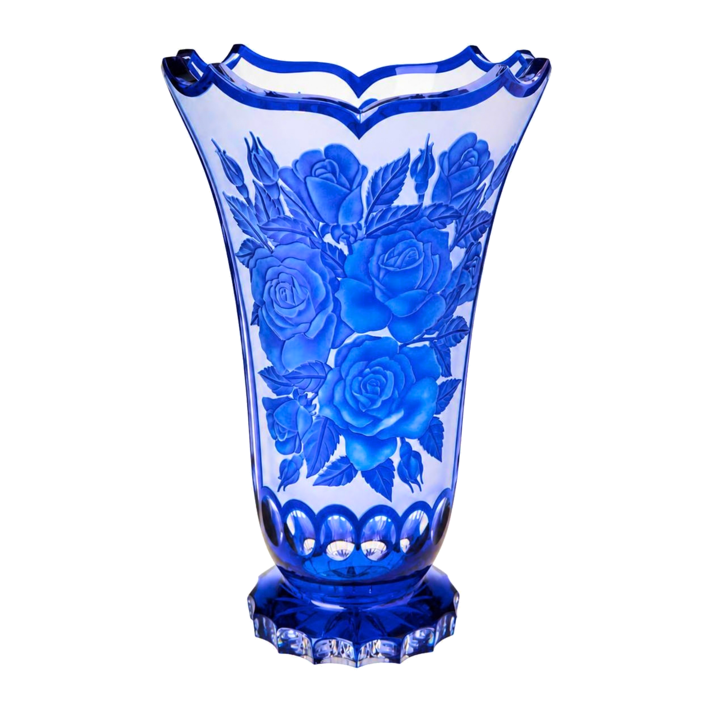 Luneta Vase Tulip - Royal Blue