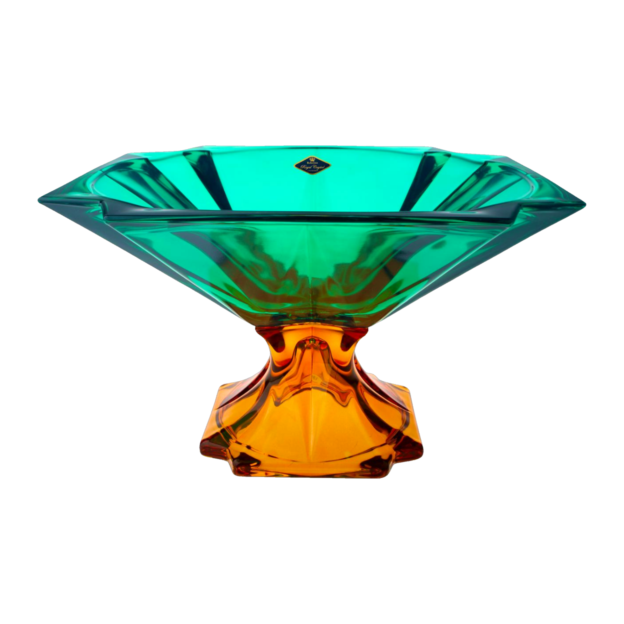 Metropolitan Diamond Bowl in Emerald