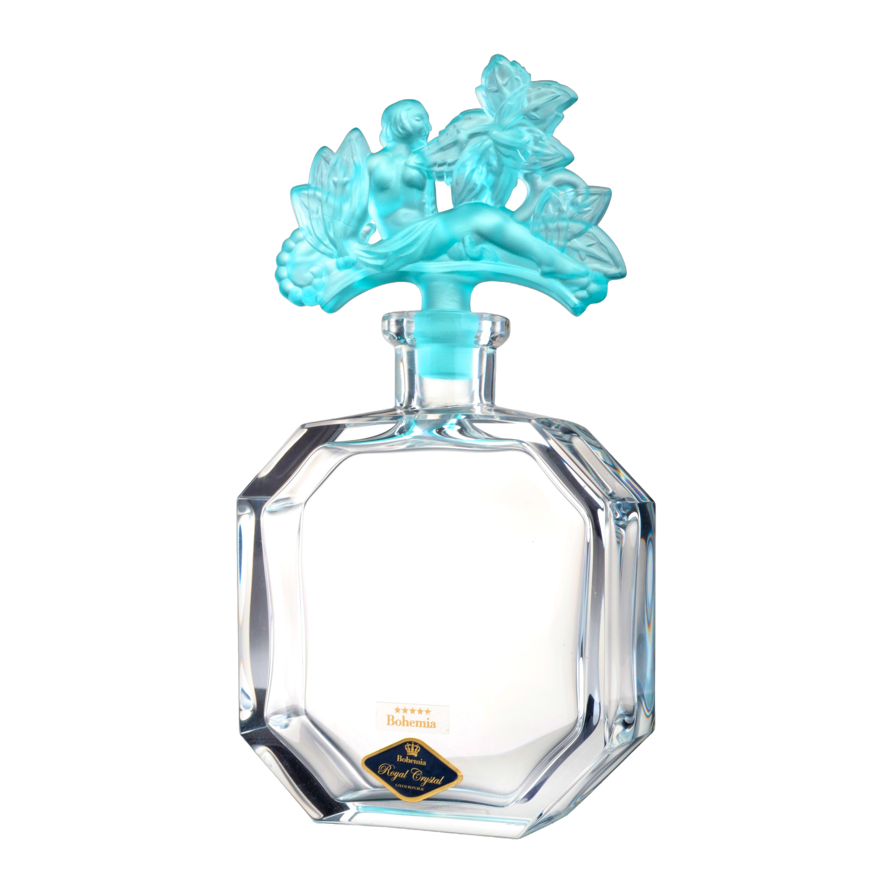 Nymphe Grand Figural Perfume Flacon - Aquamarine
