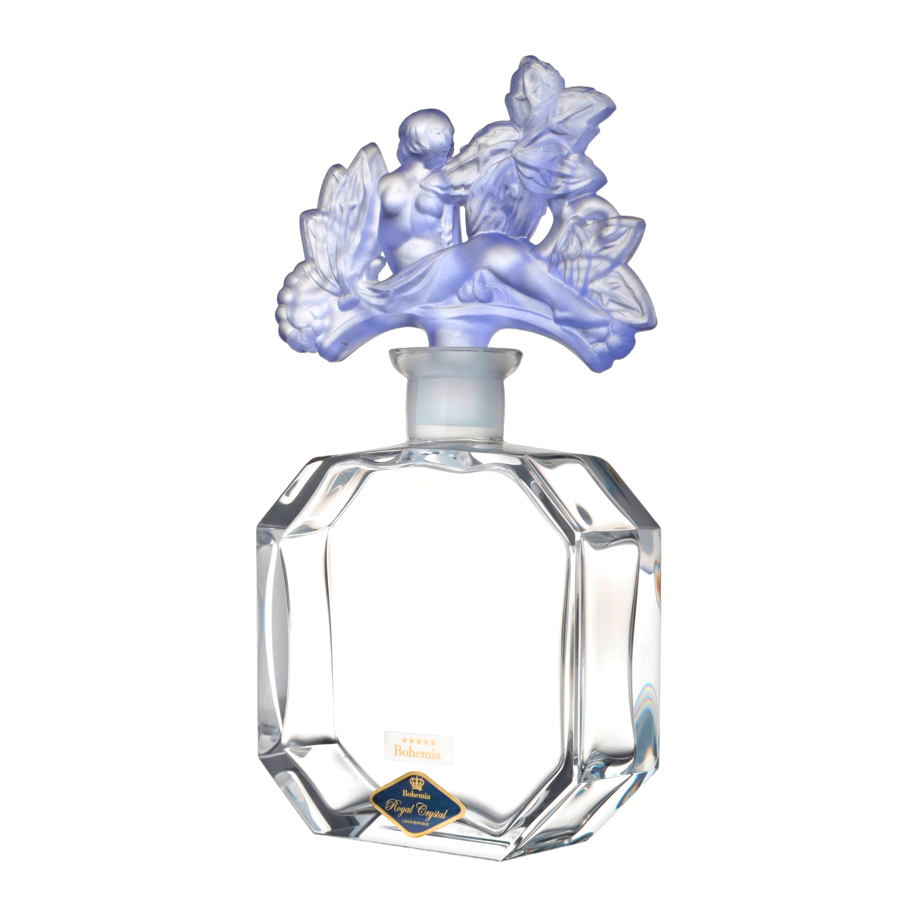 Nymphe Grand Figural Perfume Flacon - Blue