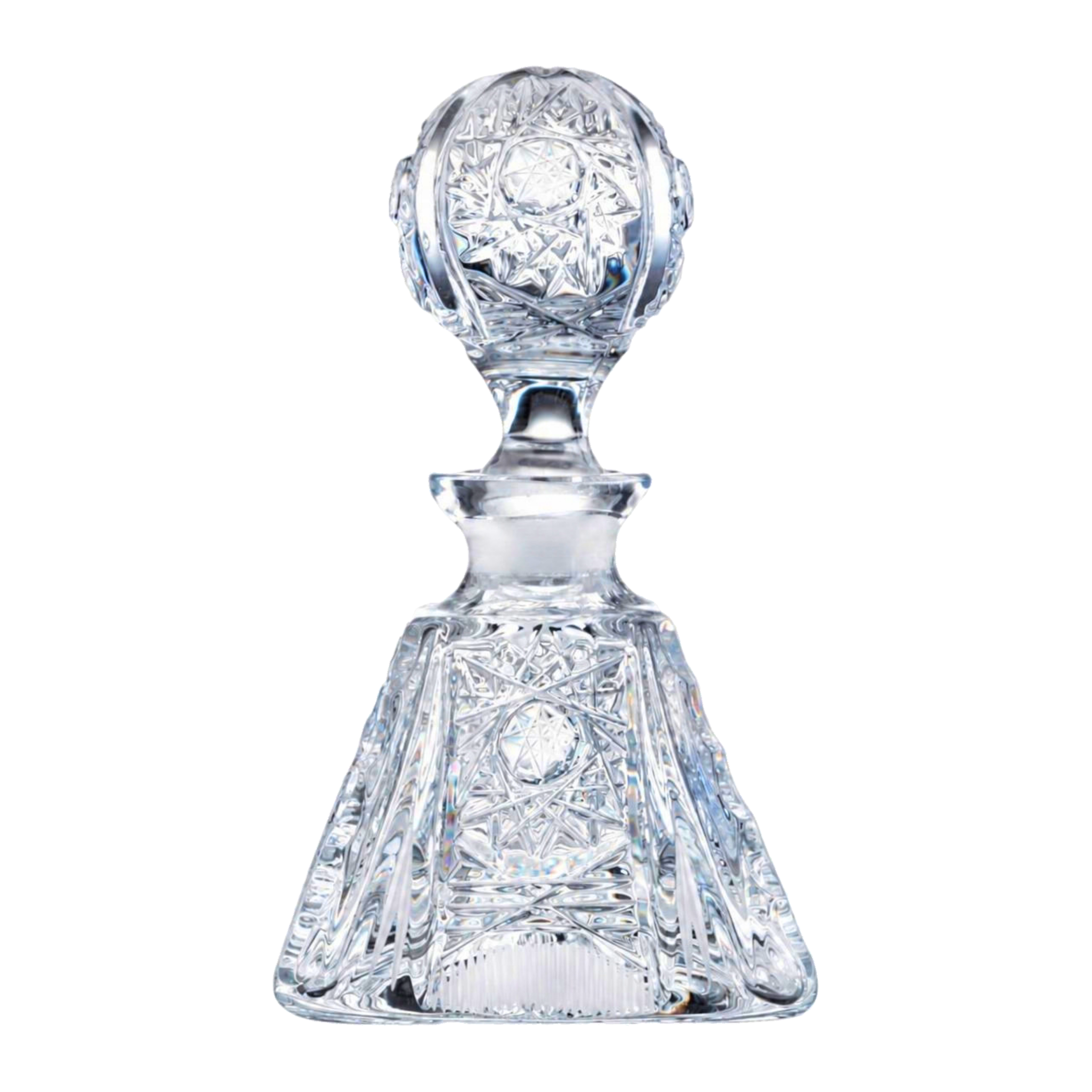 Pyramide Lace Perfume Flacon - Clear