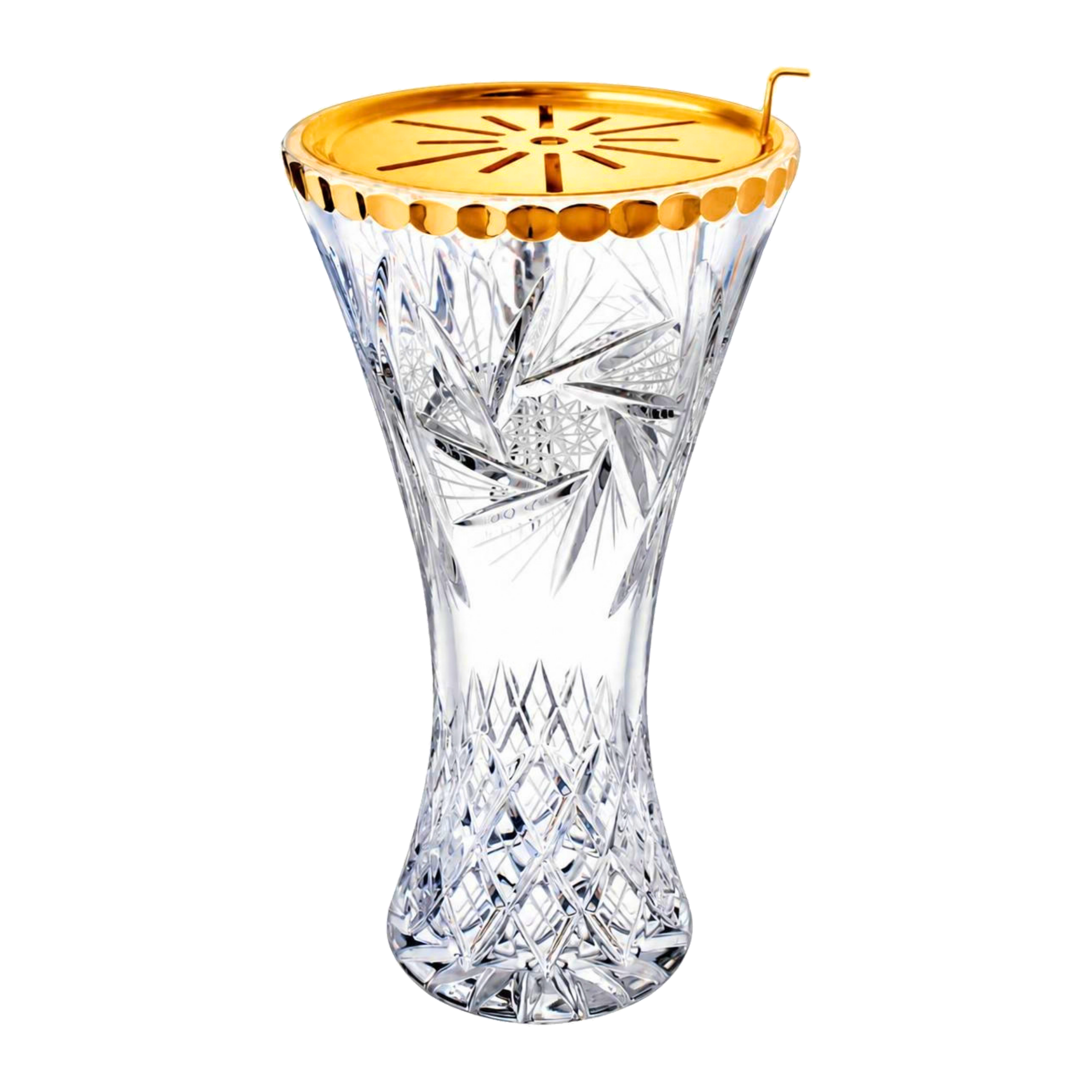 Sablier Crystal Incense Vase