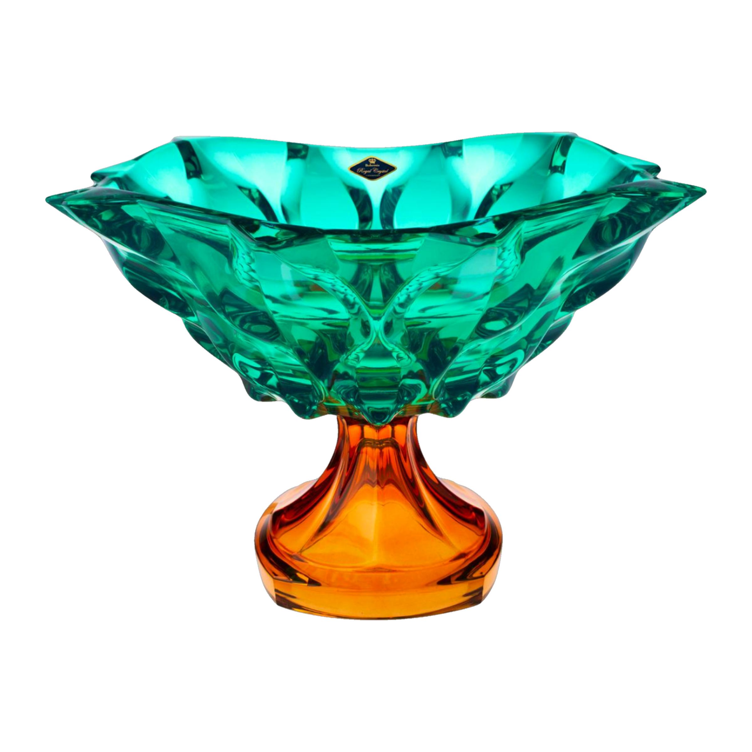 Samba Crystal Bowl in Emerald