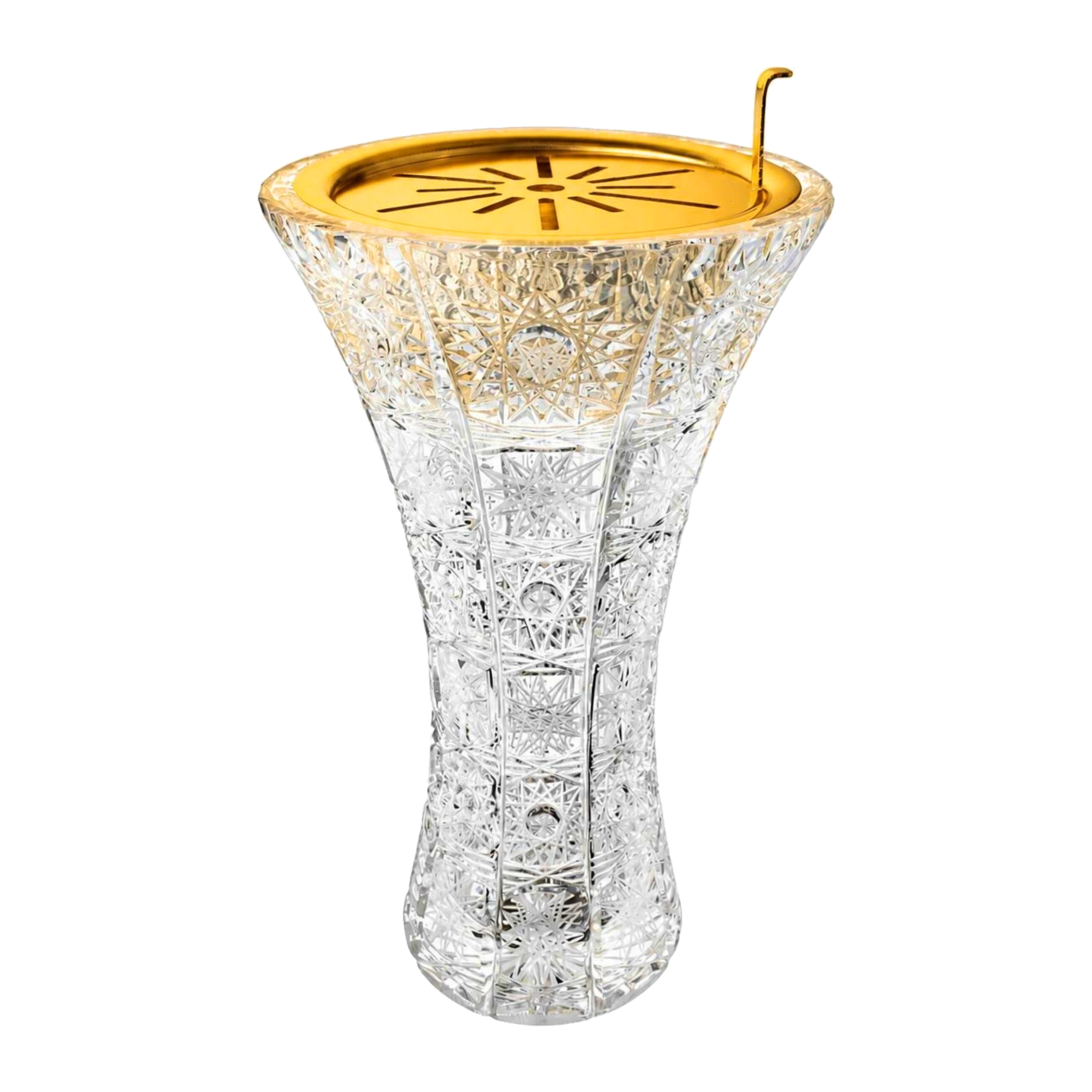 Solstice Crystal Incense Vase, Tall