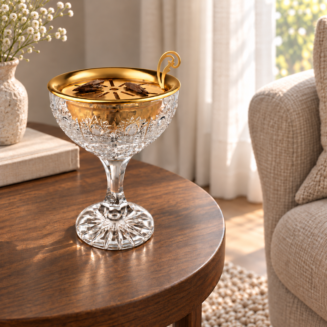 Approved crystal incense collection lifestyle photograph