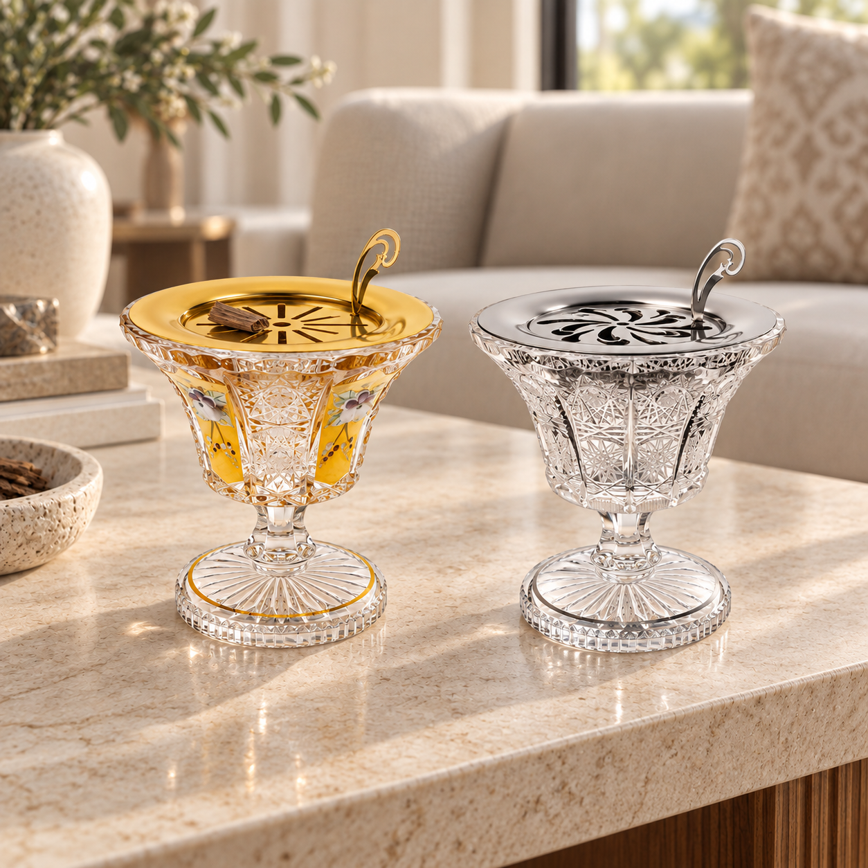 Approved crystal incense collection lifestyle photograph