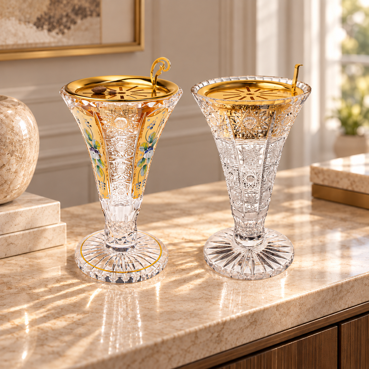Approved crystal incense collection lifestyle photograph