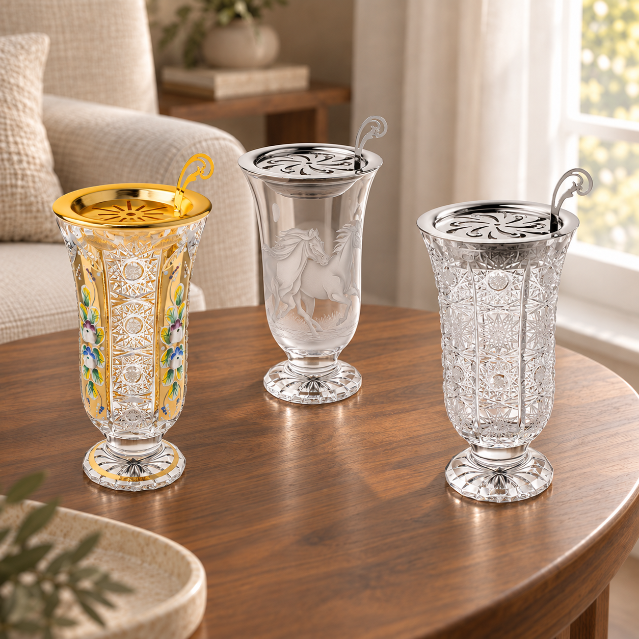 Approved crystal incense collection lifestyle photograph