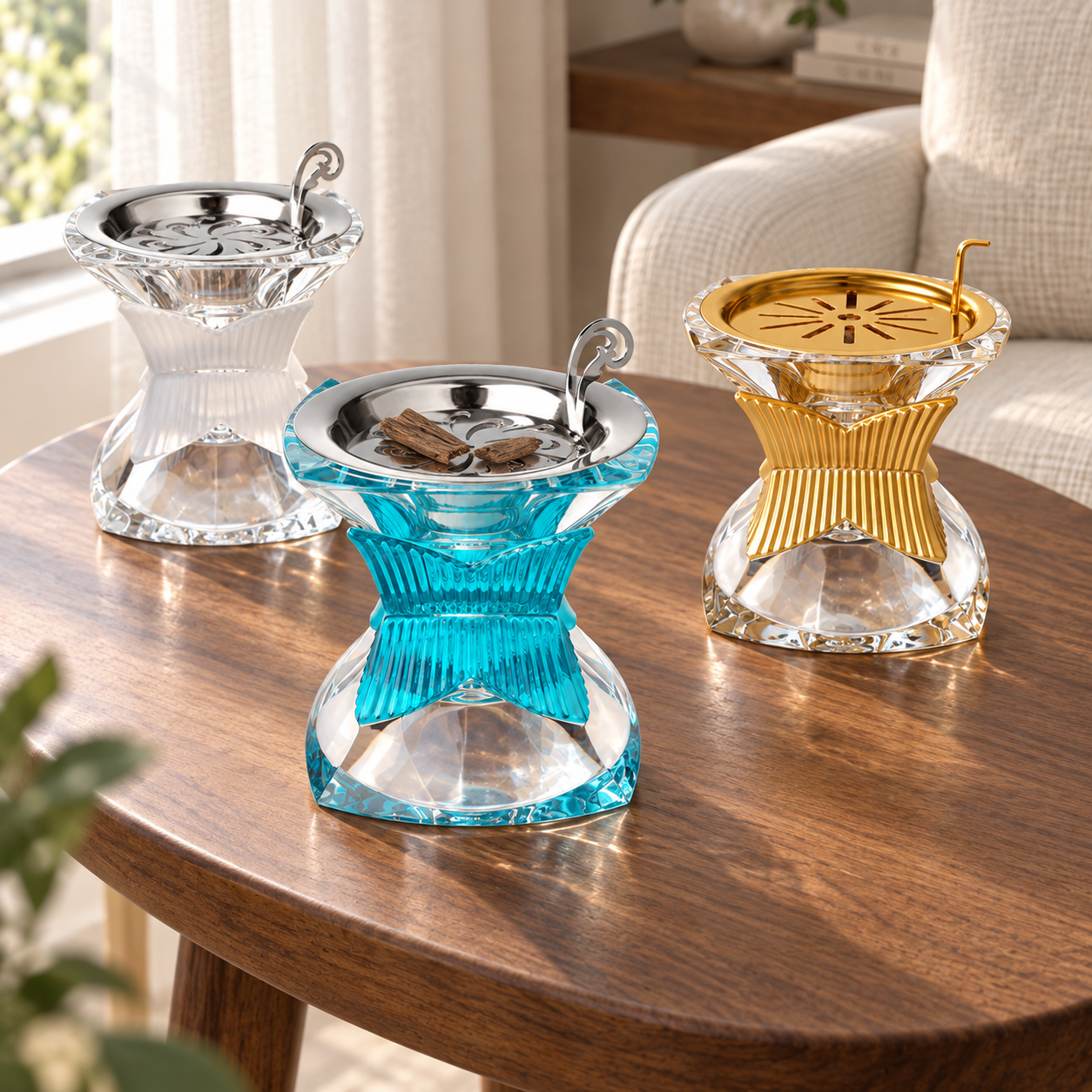 Approved crystal incense collection lifestyle photograph