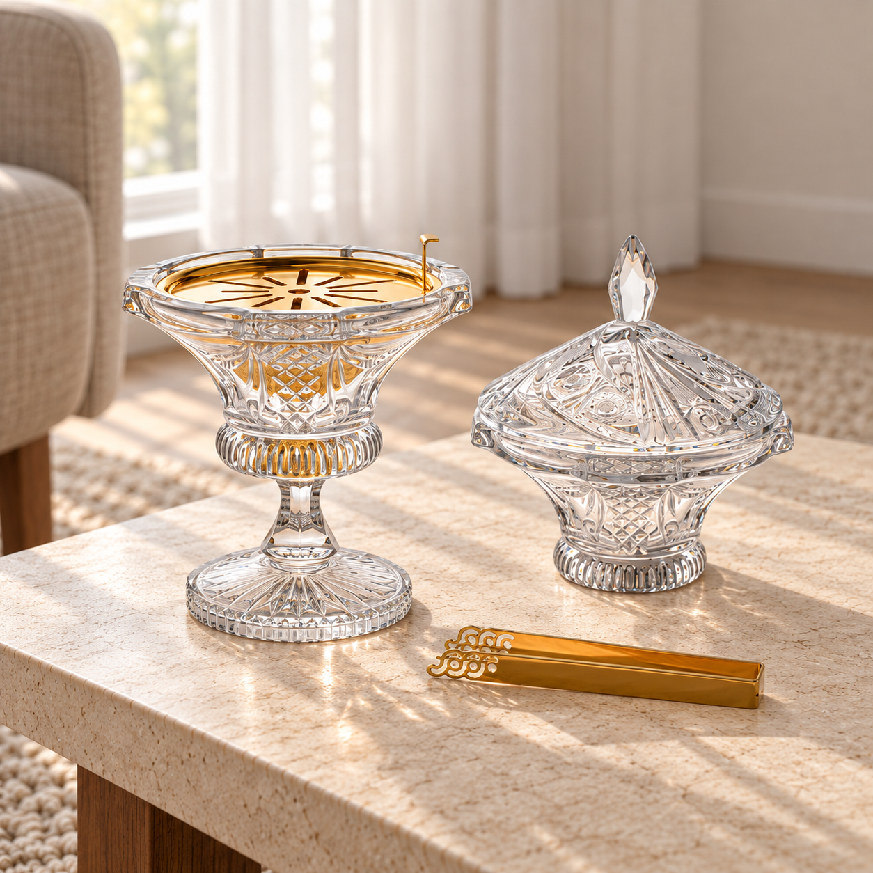 Approved crystal incense collection lifestyle photograph
