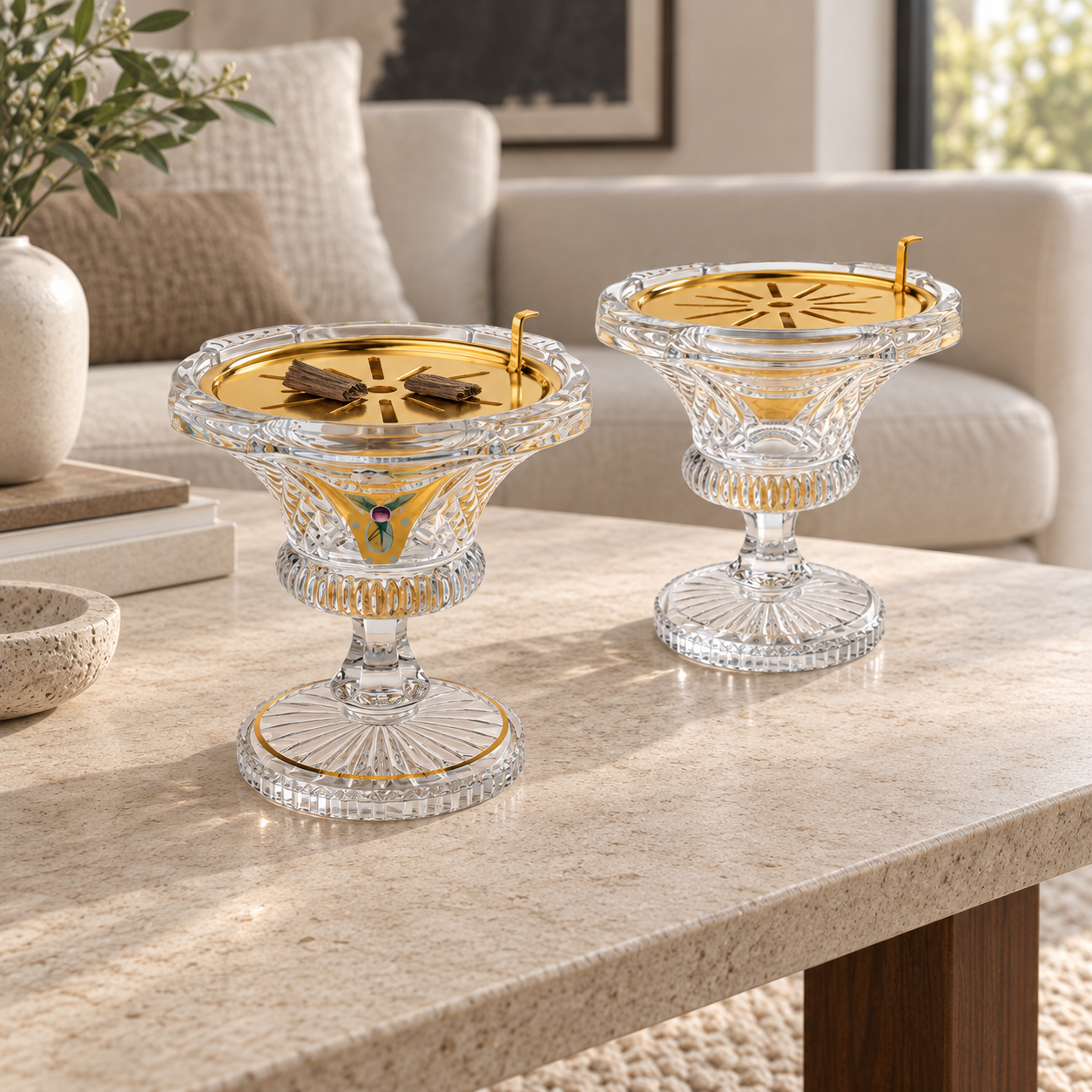 Approved crystal incense collection lifestyle photograph