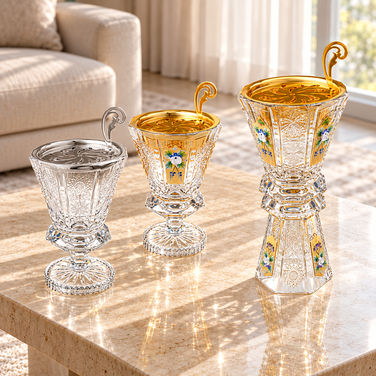 Approved crystal incense collection lifestyle photograph
