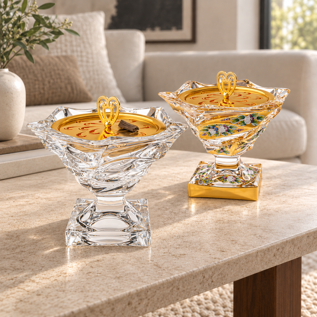 Approved crystal incense collection lifestyle photograph