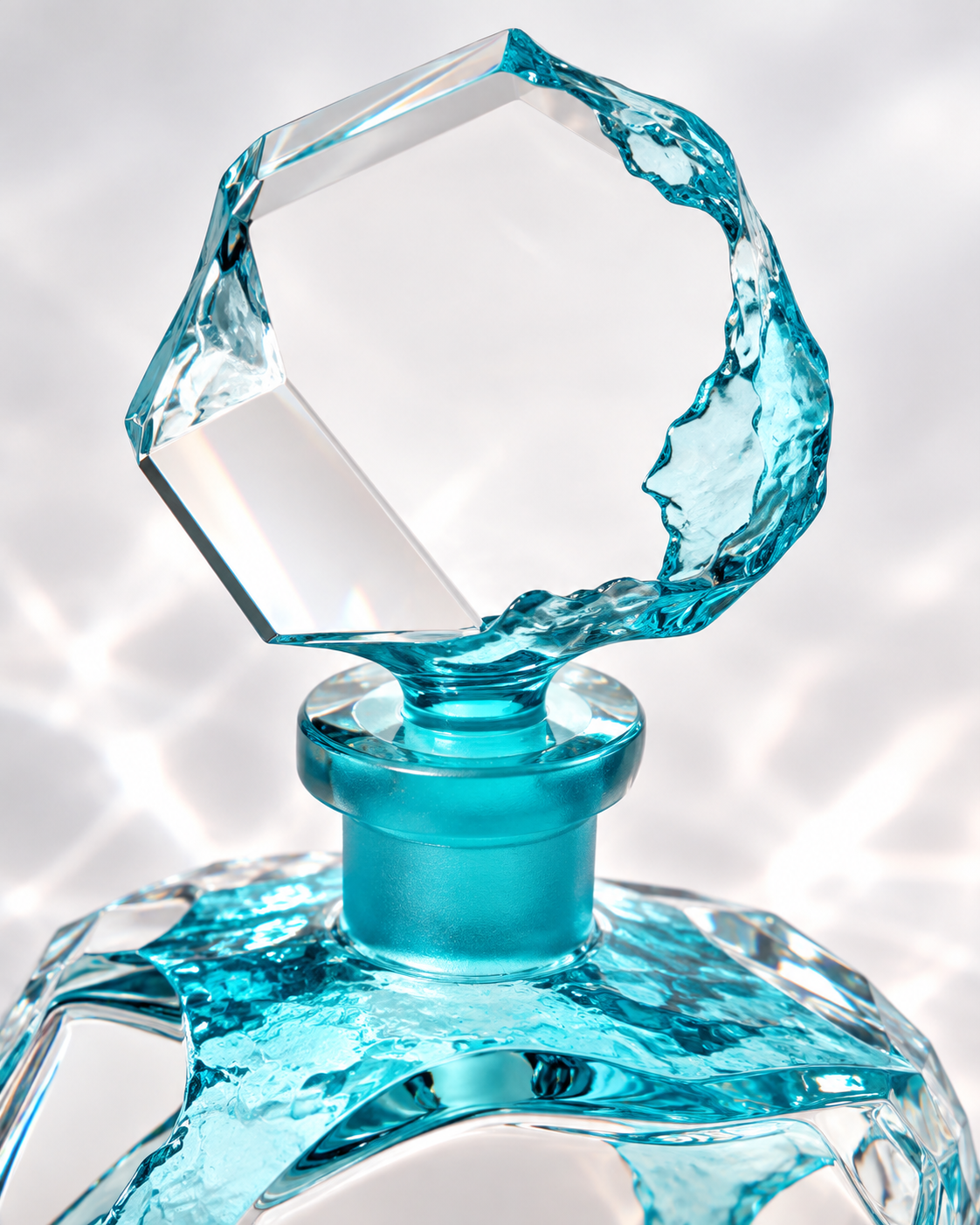 Reef Perfume Flacon - Aquamarine, Close-up