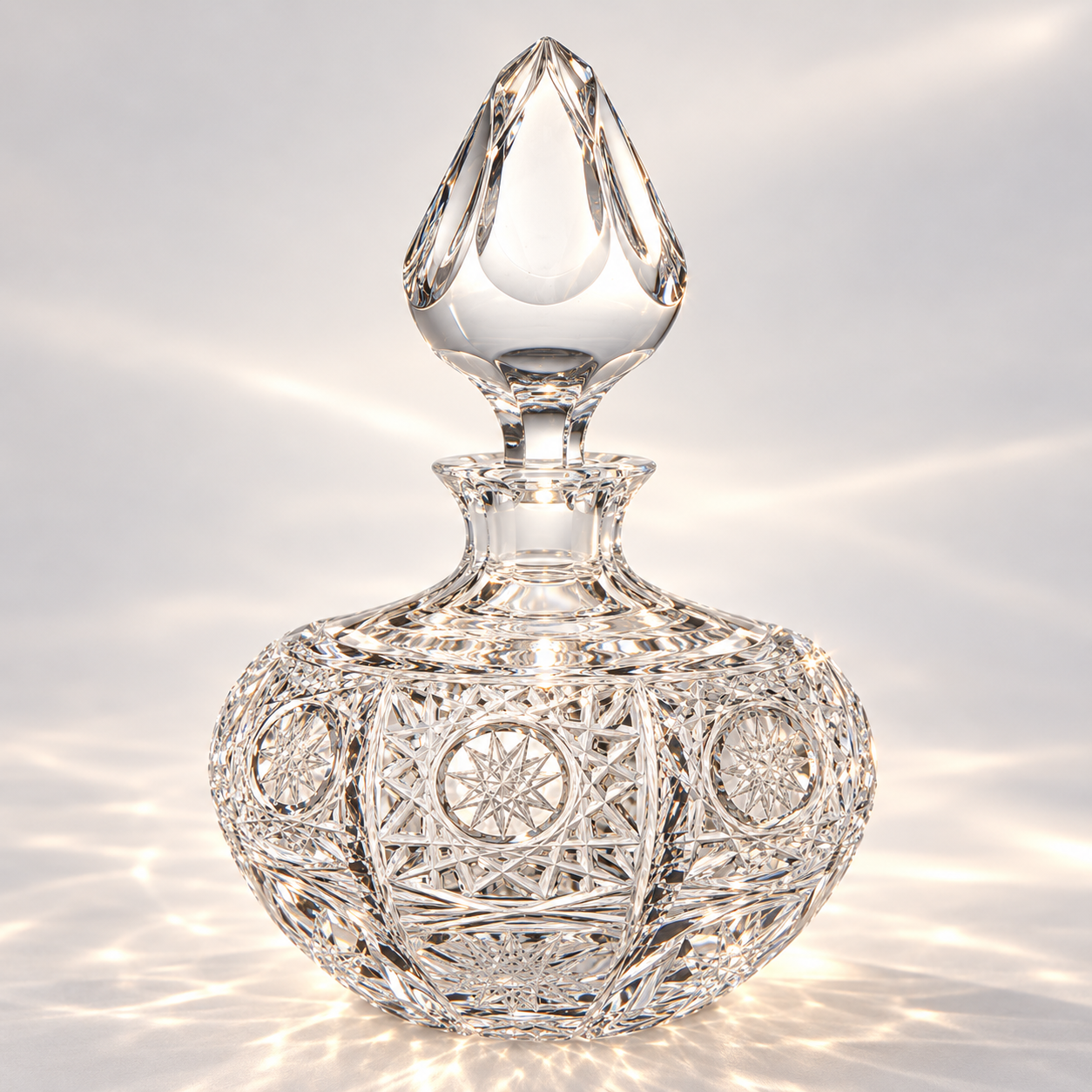 Atelier Lace Perfume Flacon, Squat - Clear