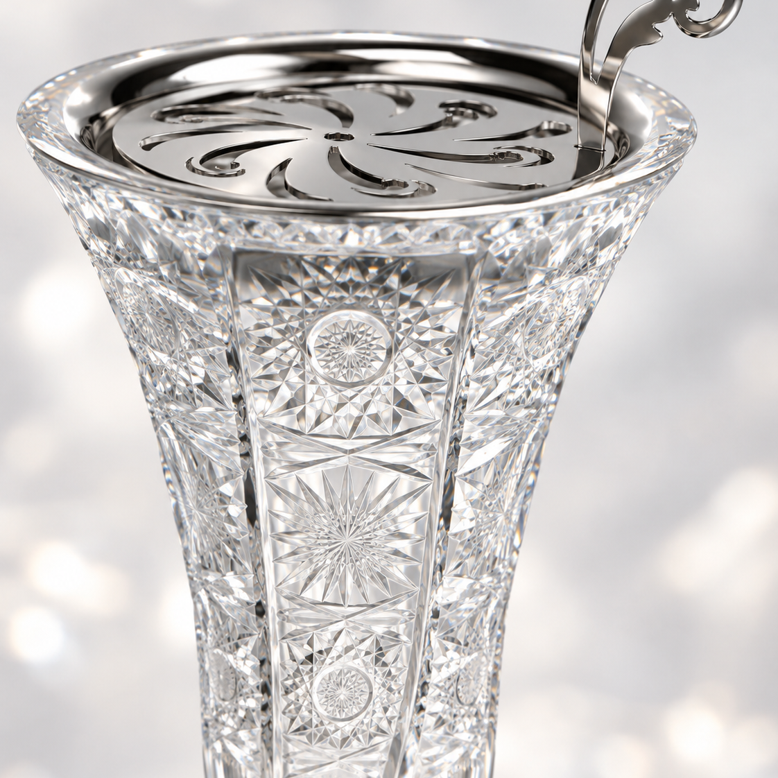 Aroma Trio Crystal Vanity Set, Crystal, Close-up