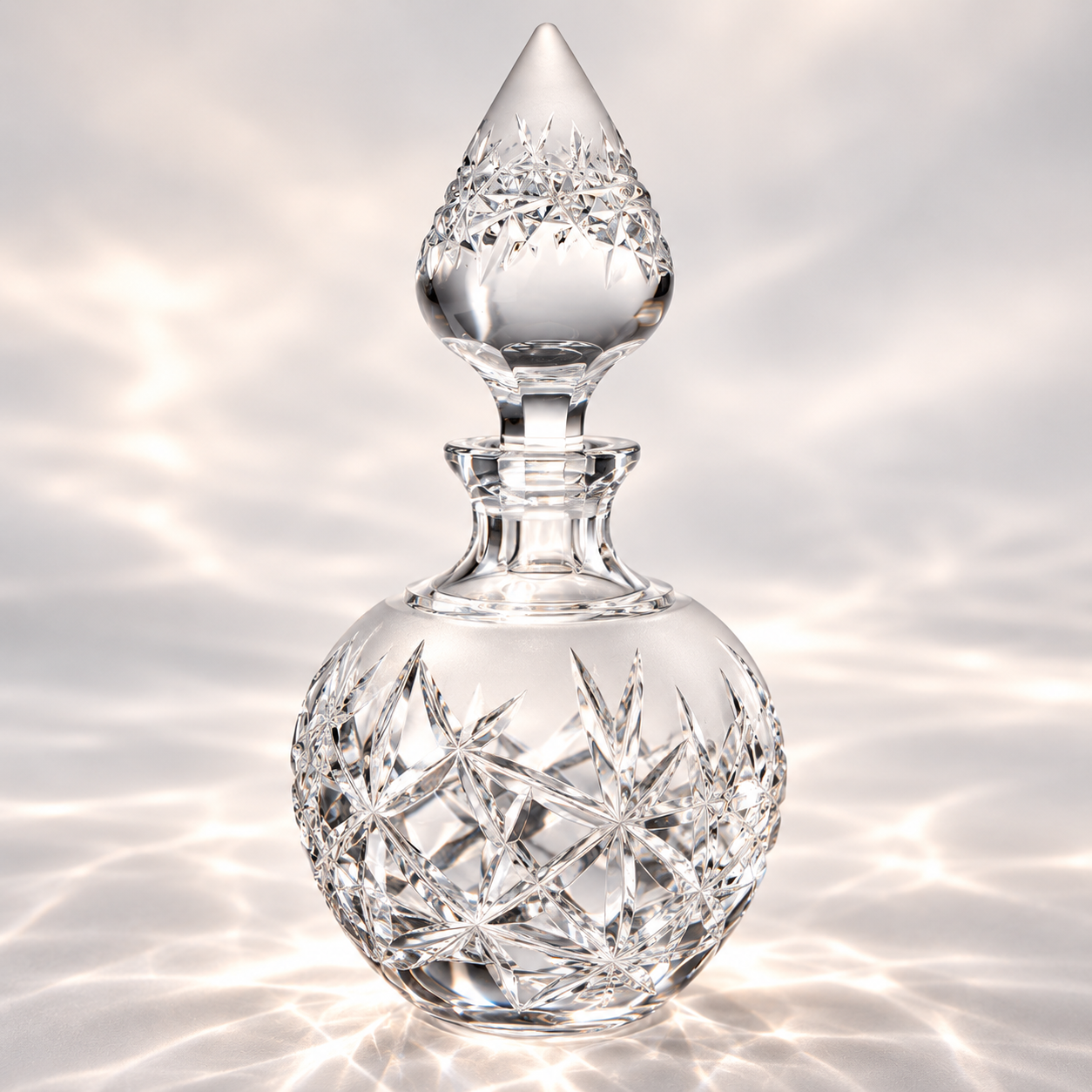 Atelier Spire Perfume Flacon, Round - Clear