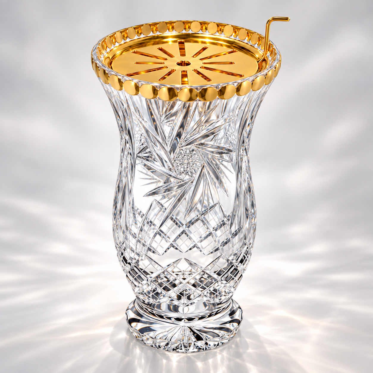 Fusée Crystal Incense Vase