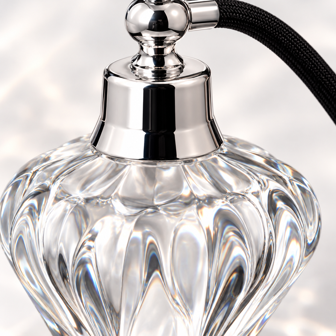 Coeur Atomizer Perfume Flacon - Clear, Close-up